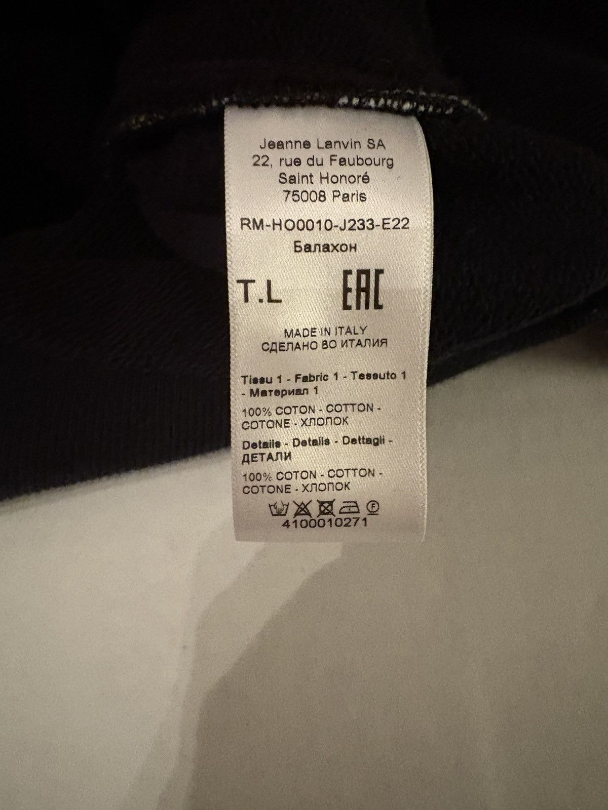 Lanvin DC comics x Lanvin Size US L / EU 52-54 / 3 - 4 Thumbnail