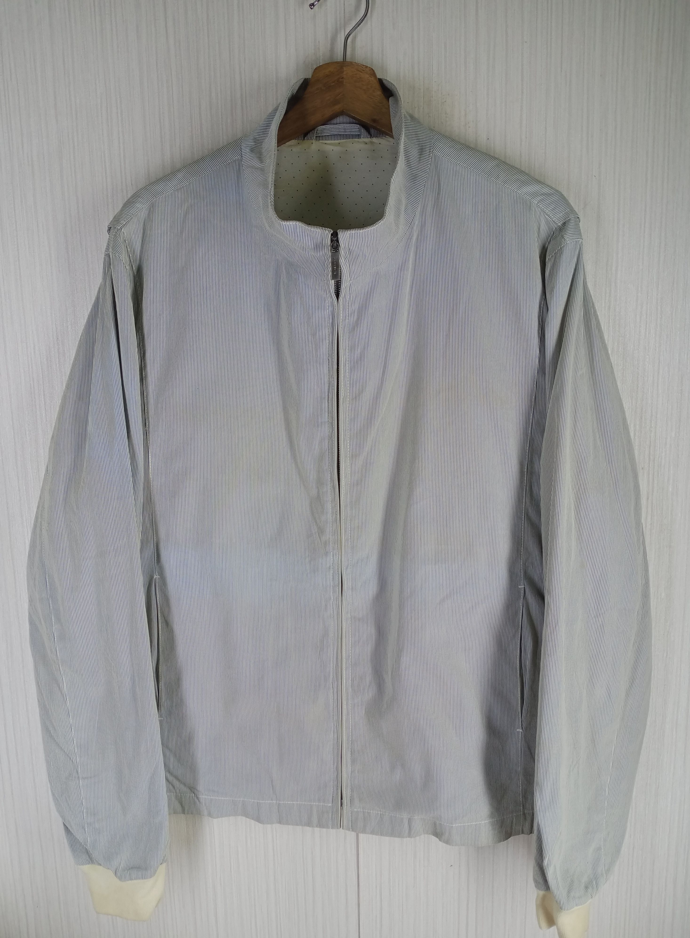 Givenchy Vintage Givenchy Paris Stripes Jacket Size US M / EU 48-50 / 2 - 2 Thumbnail