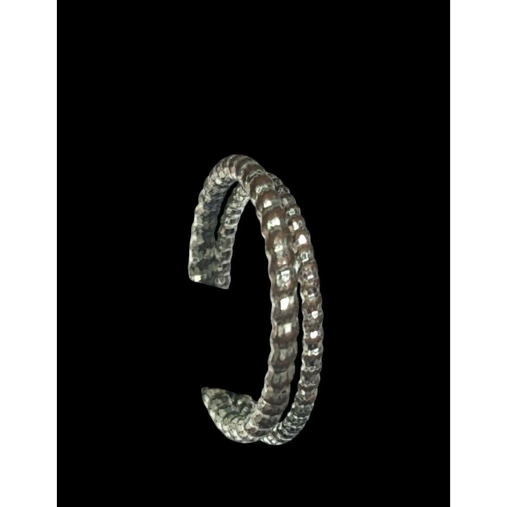 Other Casual Textured Silver Tone Fashion Ring Set Size 7 (2) Size ONE SIZE - 8 Thumbnail