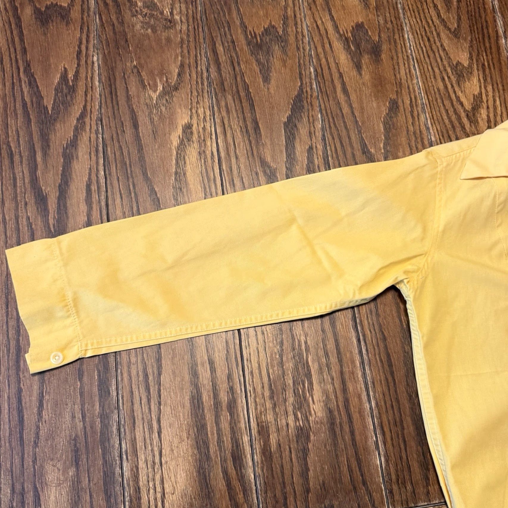 Vintage VINTAGE Dan River Redi Jac Jacket Women’s 12 Yellow Cotton Canvas Short Zip Casual 60’s Womens Size XL / US 12-14 / IT 48-50 - 4 Thumbnail