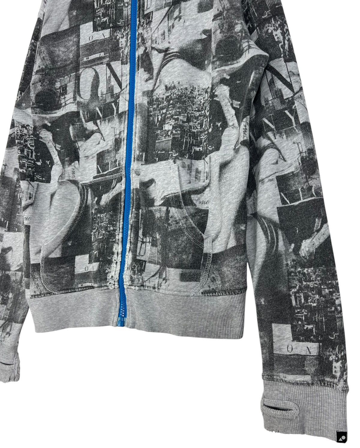 Billabong Distressed Billabong Overprint Zipper Hoodie Size US L / EU 52-54 / 3 - 5 Thumbnail