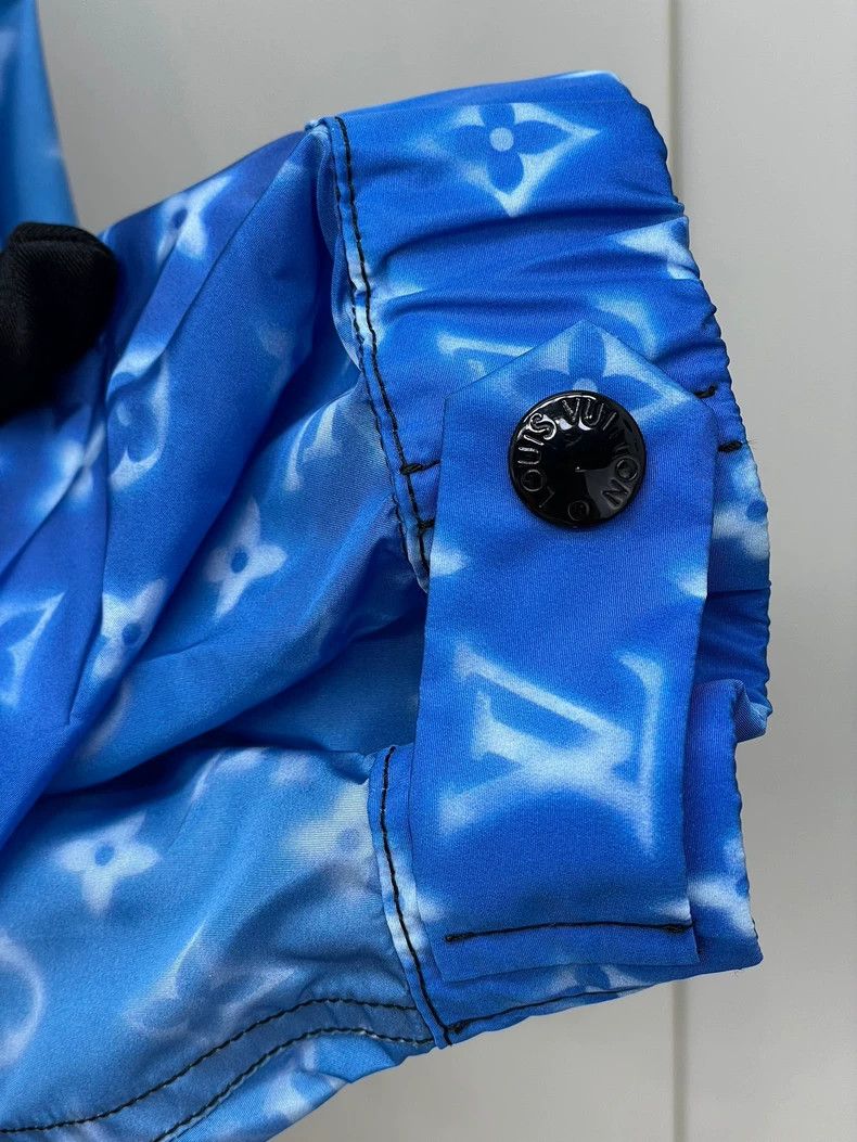 Louis Vuitton Louis Vuitton 23 pre-fall blue gradient logo hooded trench Size US XXS / EU 40 - 4 Thumbnail