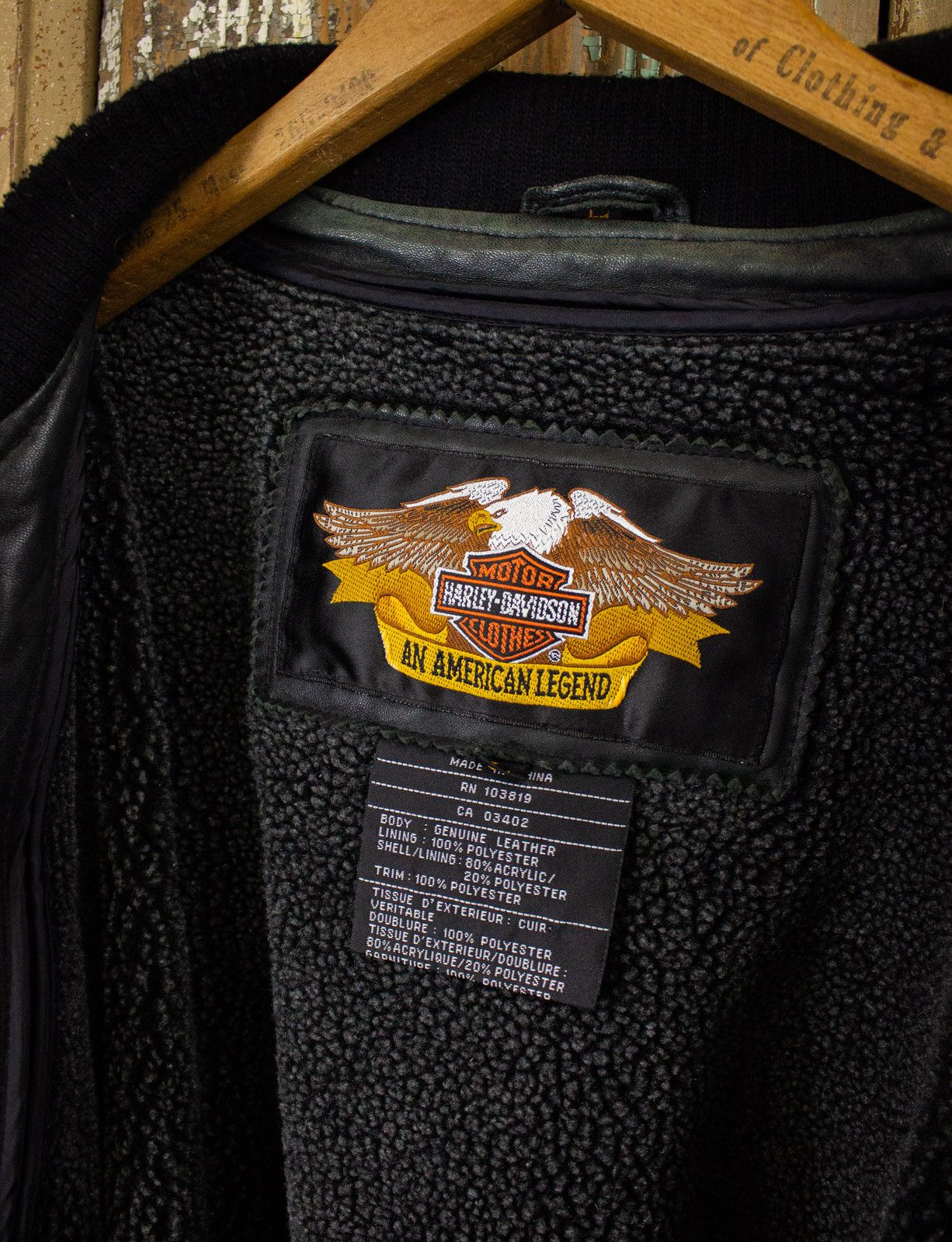 Harley Davidson × Vintage Harley Davidson 100th Anniversary Leather Jacket 2003 Size US XL / EU 56 / 4 - 3 Thumbnail