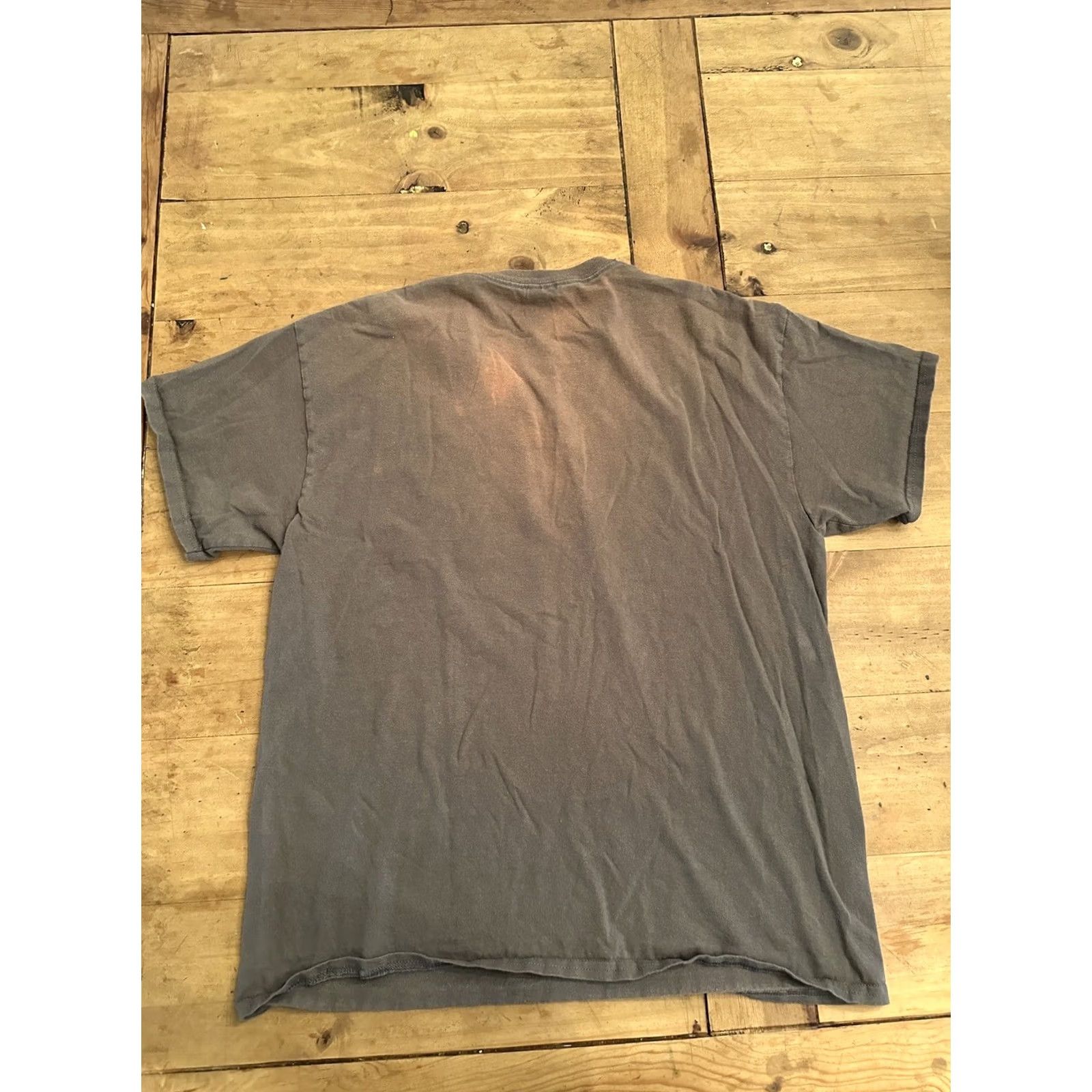 Vintage Destination Sokokis Lake Maine T-Shirt Size L Distressed Sun Fade Gray Mens Size US L / EU 52-54 / 3 - 5 Thumbnail