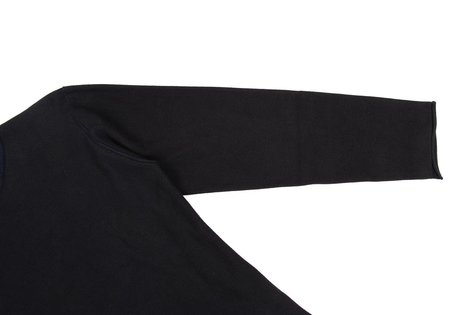 Issey Miyake Cotton Inside-Out Knit in Navy Blue Size US M / EU 48-50 / 2 - 4 Thumbnail