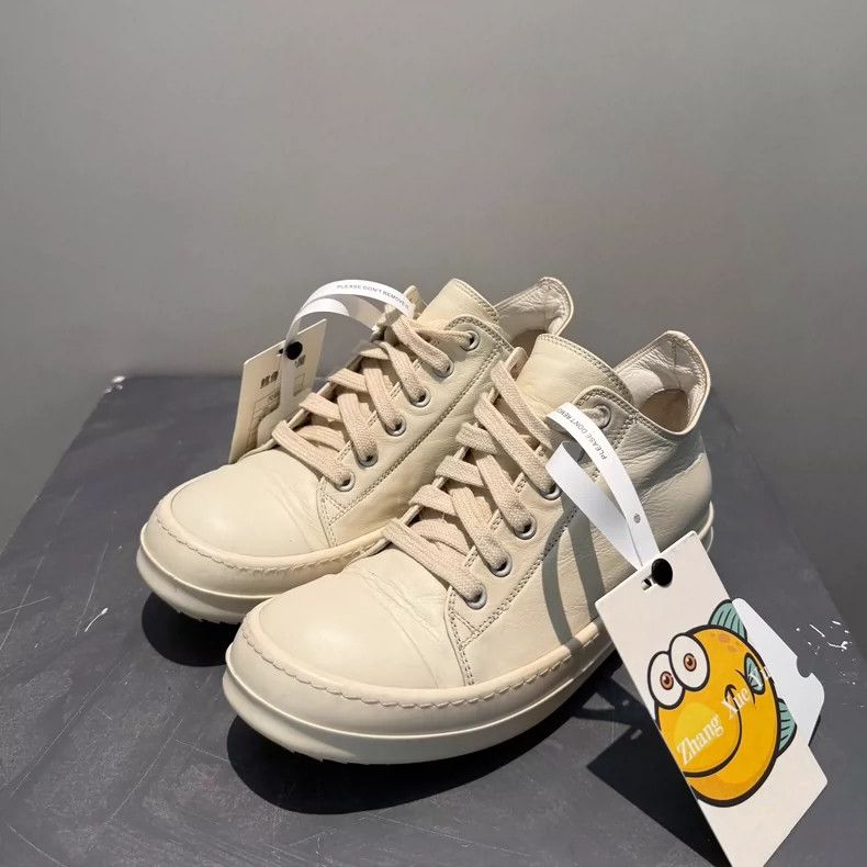 Rick Owens rick owens Large Converse board shoes in cowhide low-top co Size US 5 / IT 35 - 2 Thumbnail
