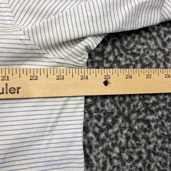 Bobby Jones Bobby Jones Golf Polo Shirt Men Large White Striped Cotton Size US L / EU 52-54 / 3 - 5 Thumbnail