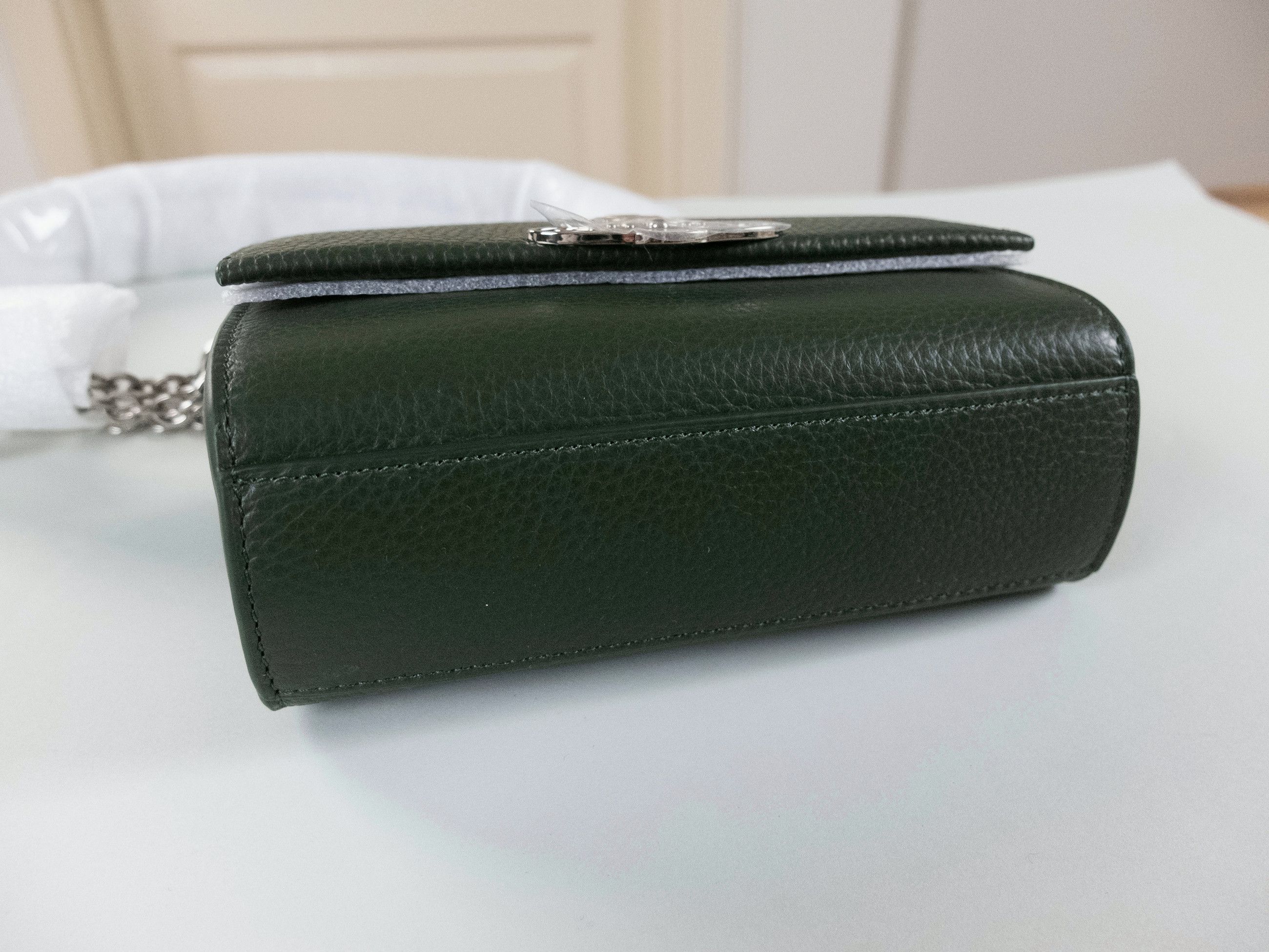 Vivienne Westwood VIVIENNE WESTWOOD Lucy small green leather crossbody bag Size ONE SIZE - 12 Thumbnail