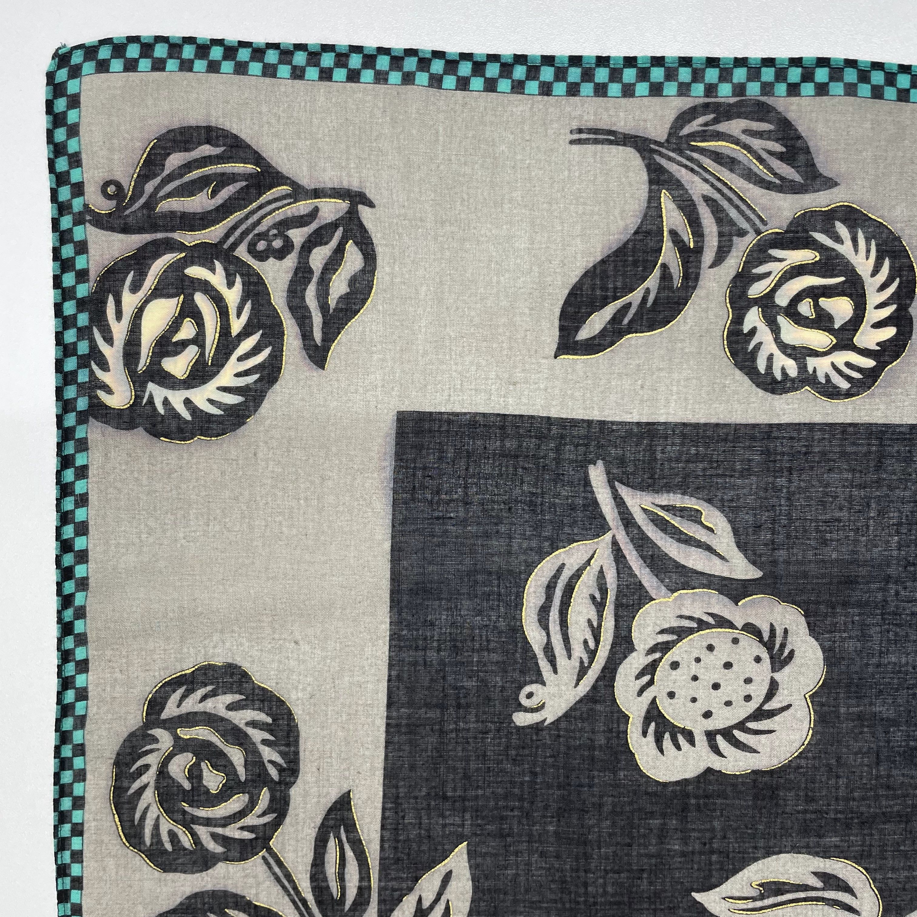 Japanese Brand × Vintage Junko Koshino Handkerchief / Neckerchief / Bandana - 4323 Size ONE SIZE - 6 Thumbnail