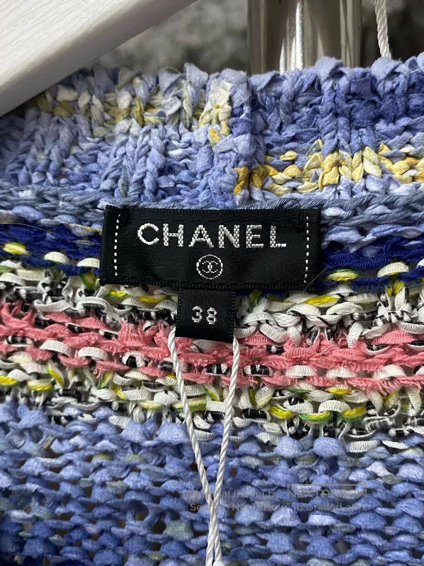 Chanel Chanel Wool Striped Cardigan. Size US XS / EU 42 / 0 - 5 Thumbnail