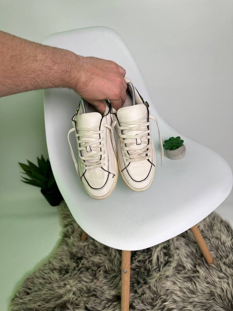 Burberry × Vintage Vintage Burberry leather Shoes Luxury Size US 6 / EU 39 - 6 Thumbnail