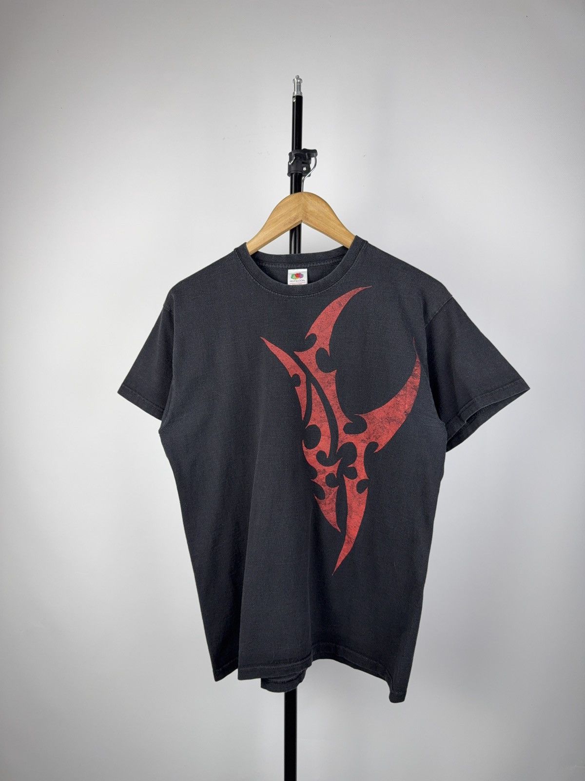 Affliction × Japanese Brand × Vintage Affliction Style Vintage 90s Punk Tribal Tatoos T shirt Size US S / EU 44-46 / 1 - 1 Thumbnail