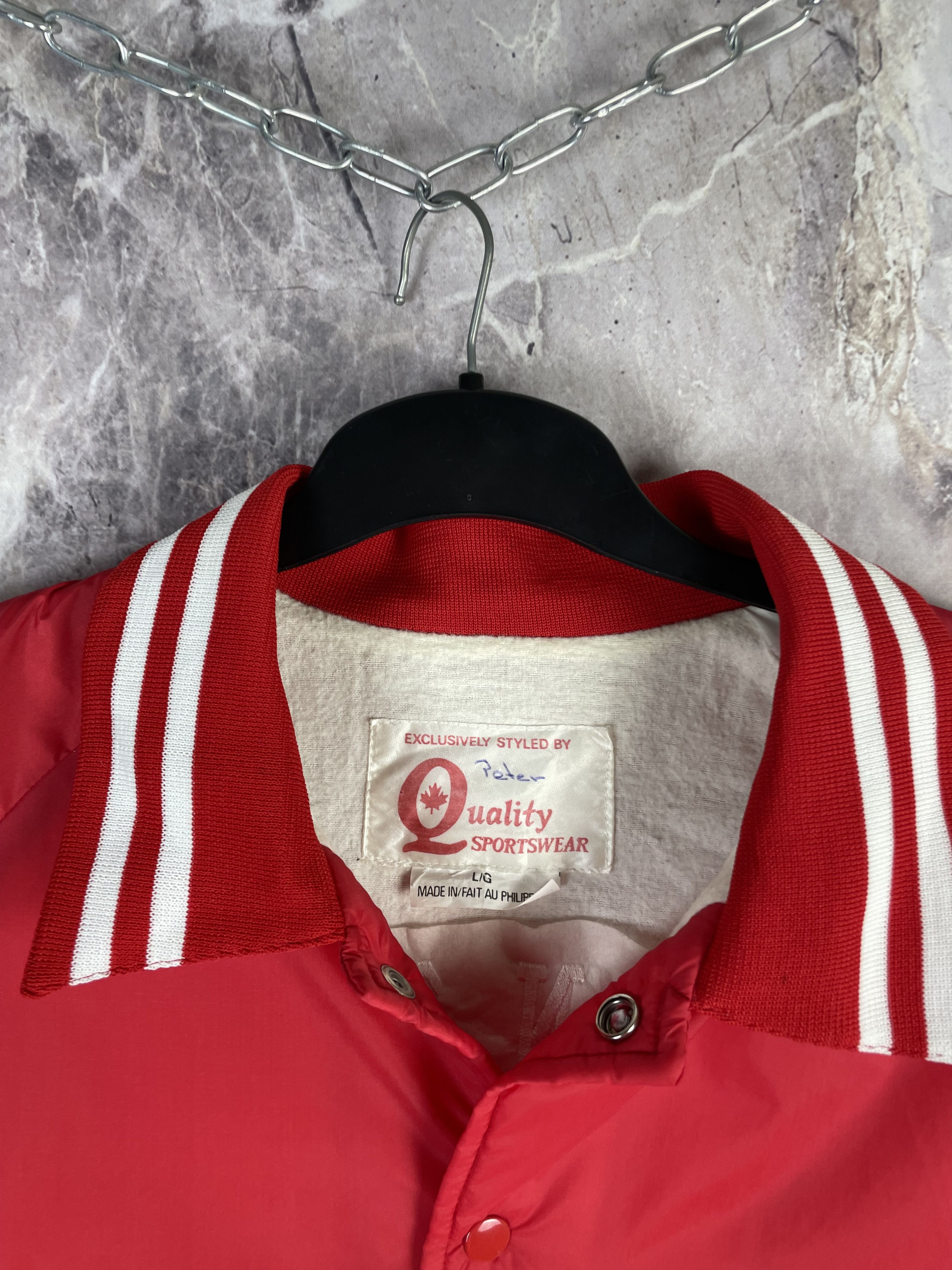 Vintage Vintage Western Trading Bomber Jacket Size US L / EU 52-54 / 3 - 7 Thumbnail