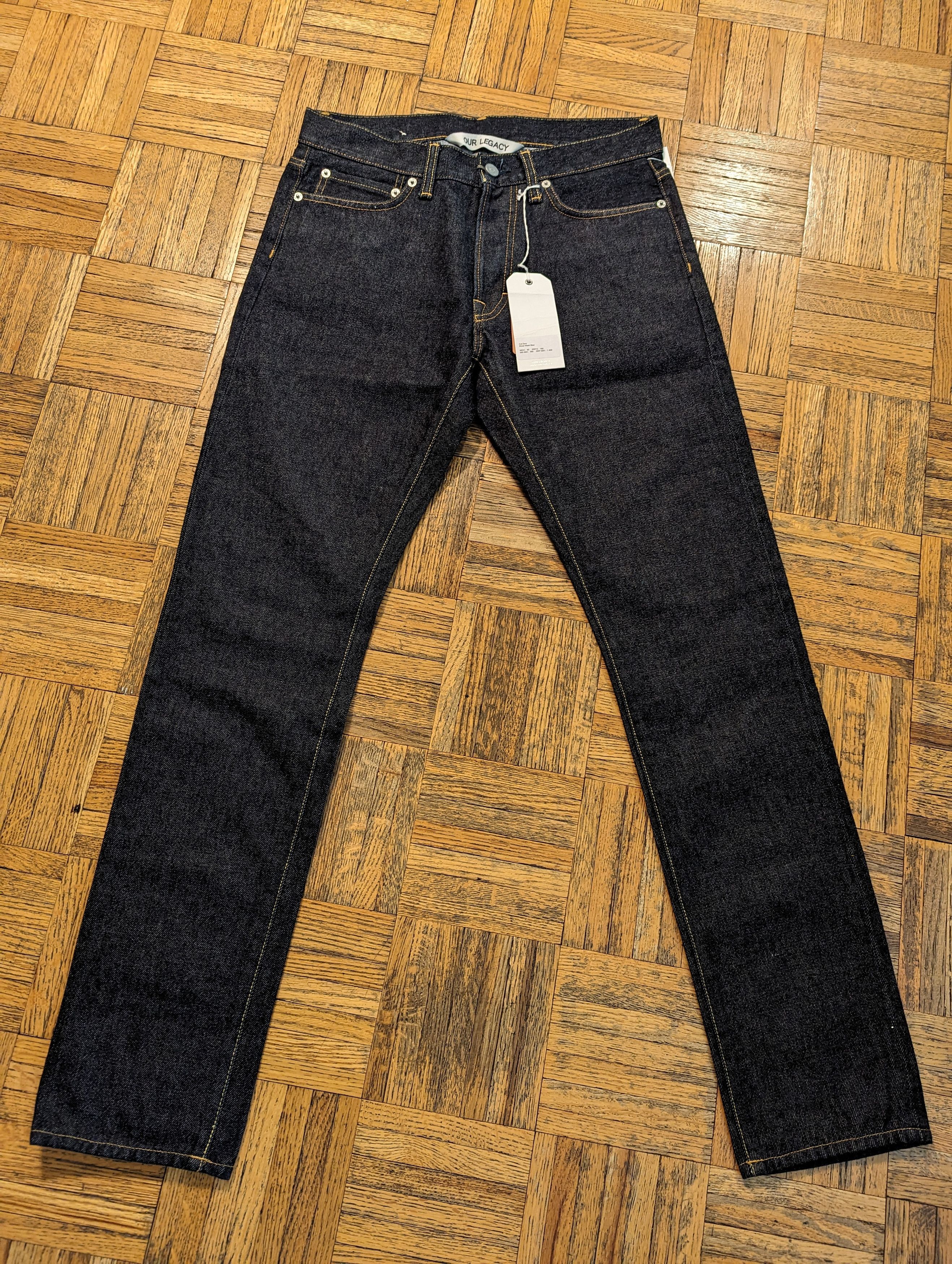 image of Our Legacy Jeans, New With Tags in Blue, Men's (Size 32)