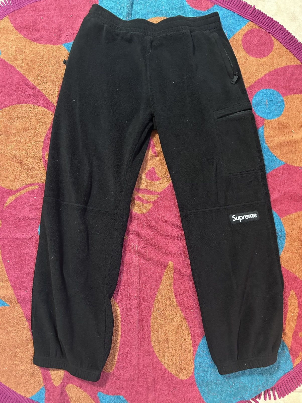 GOODENOUGH × Supreme Supreme GOODENOUGH Patchwork Full Zip Pants