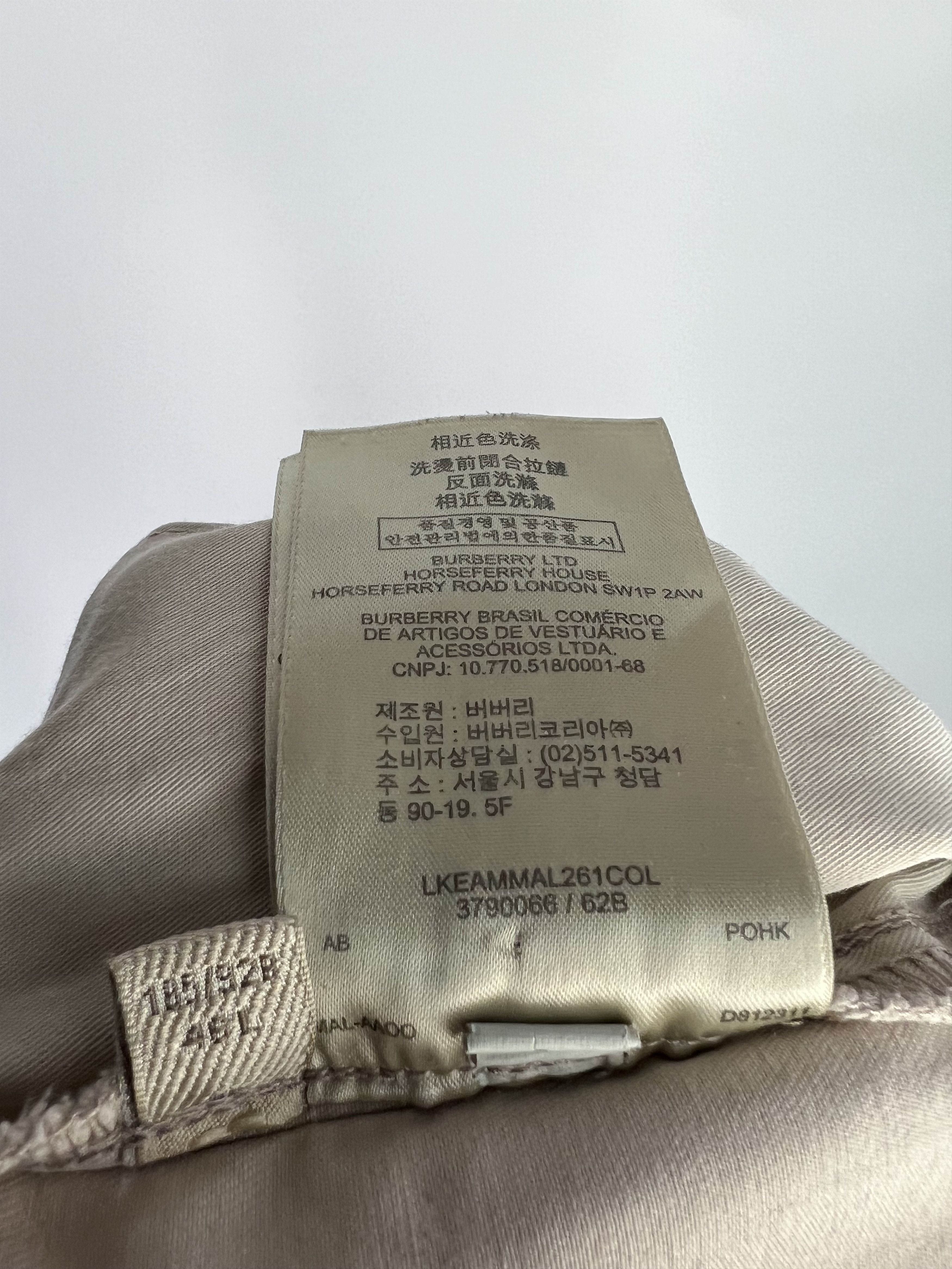 Burberry Burberry Brit Men's Beige Chino Pants Size 36 Large Size US 36 / EU 52 - 13 Thumbnail