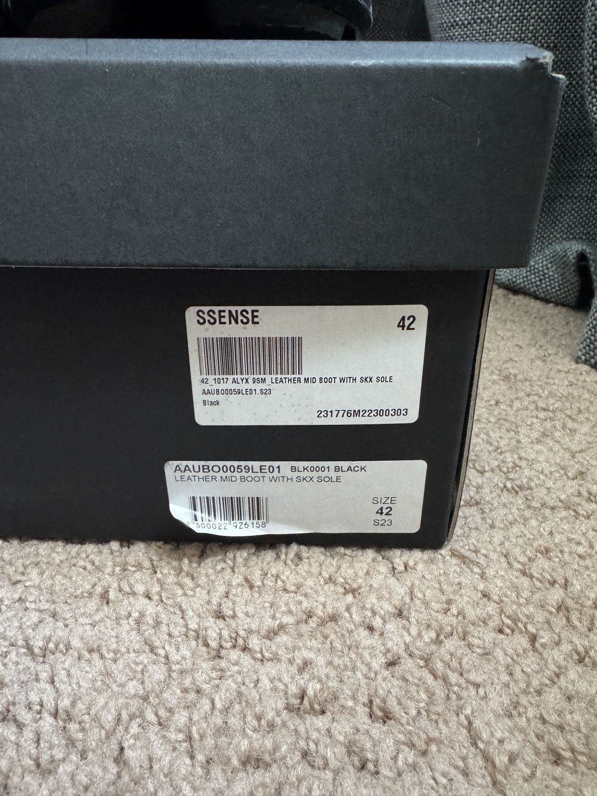 1017 ALYX 9SM 1017 alyx 9sm leather mid boot with skx sole Size US 9 / EU 42 - 9 Thumbnail