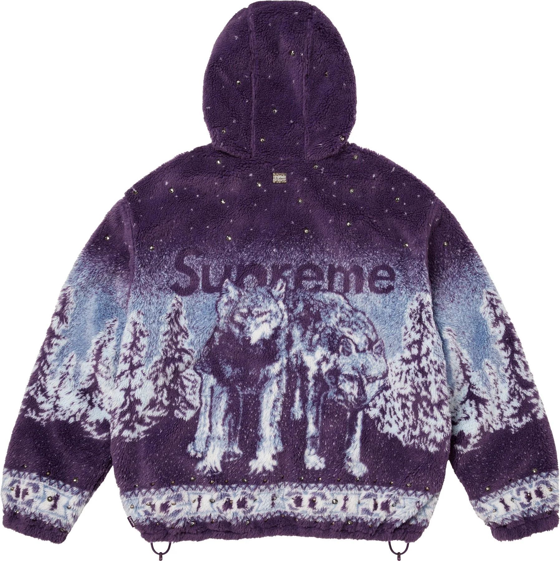 B.B. Simon × Supreme Supreme b. b. Simon Reversible Hooded Fleece Jacket Size US XL / EU 56 / 4 - 2 Thumbnail