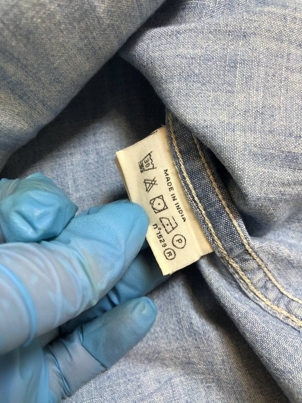 Denim & Supply Ralph Lauren Denim Supply Ralph Lauren Shirt Bandana Back Chambray Size US XS / EU 42 / 0 - 2 Thumbnail