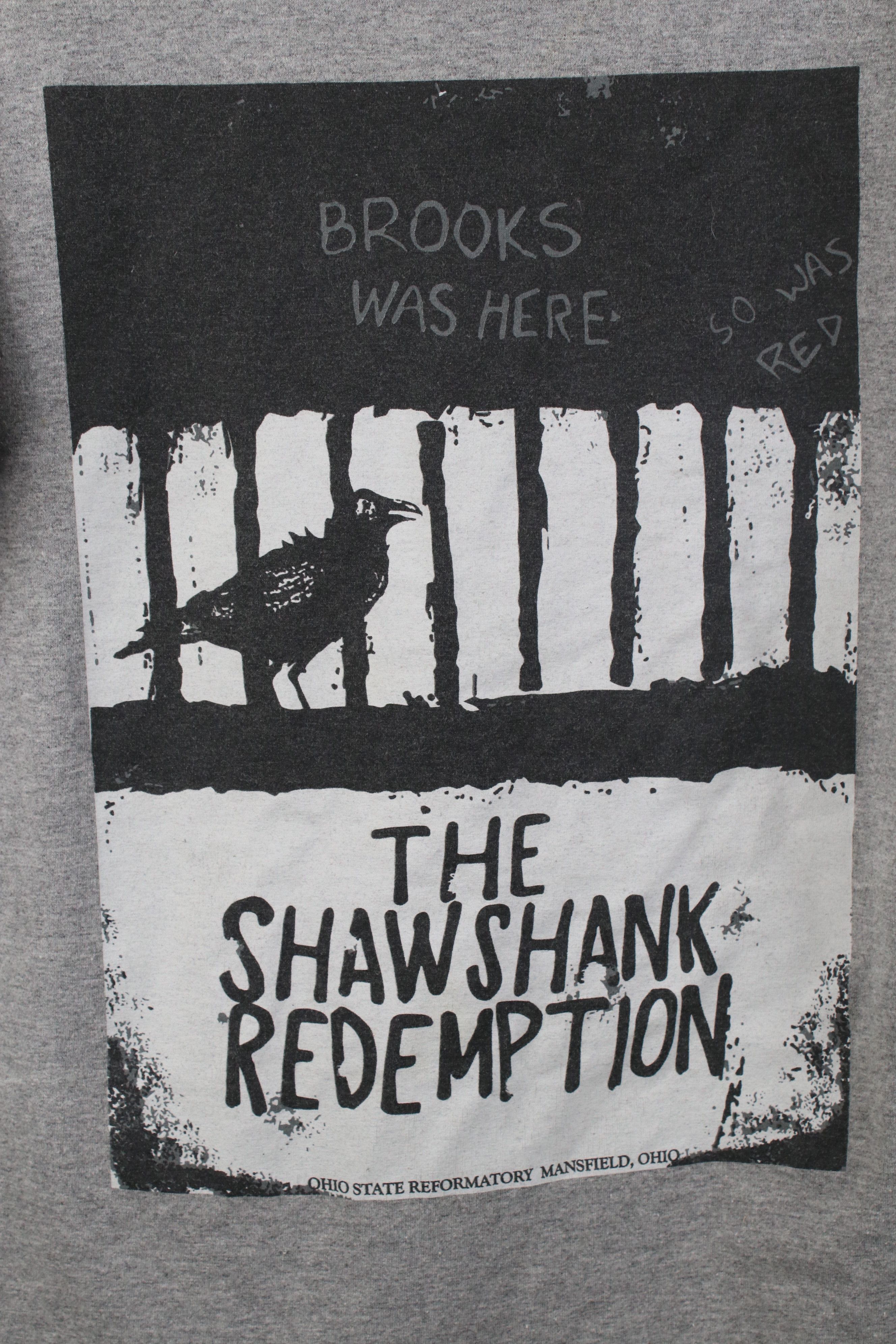 Vintage Vintage Shawshank Redemption Movie Short Sleeve T-Shirt Gray Size US M / EU 48-50 / 2 - 4 Thumbnail