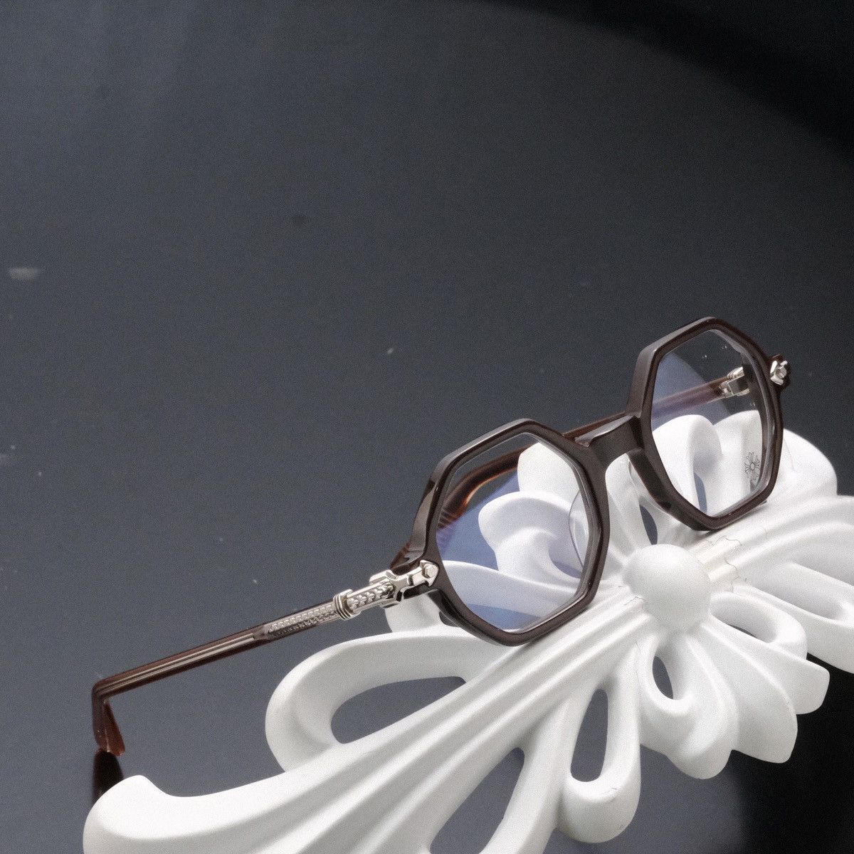 Chrome Hearts CHROME HEARTS CLITCO GLASSES Size ONE SIZE - 7 Thumbnail