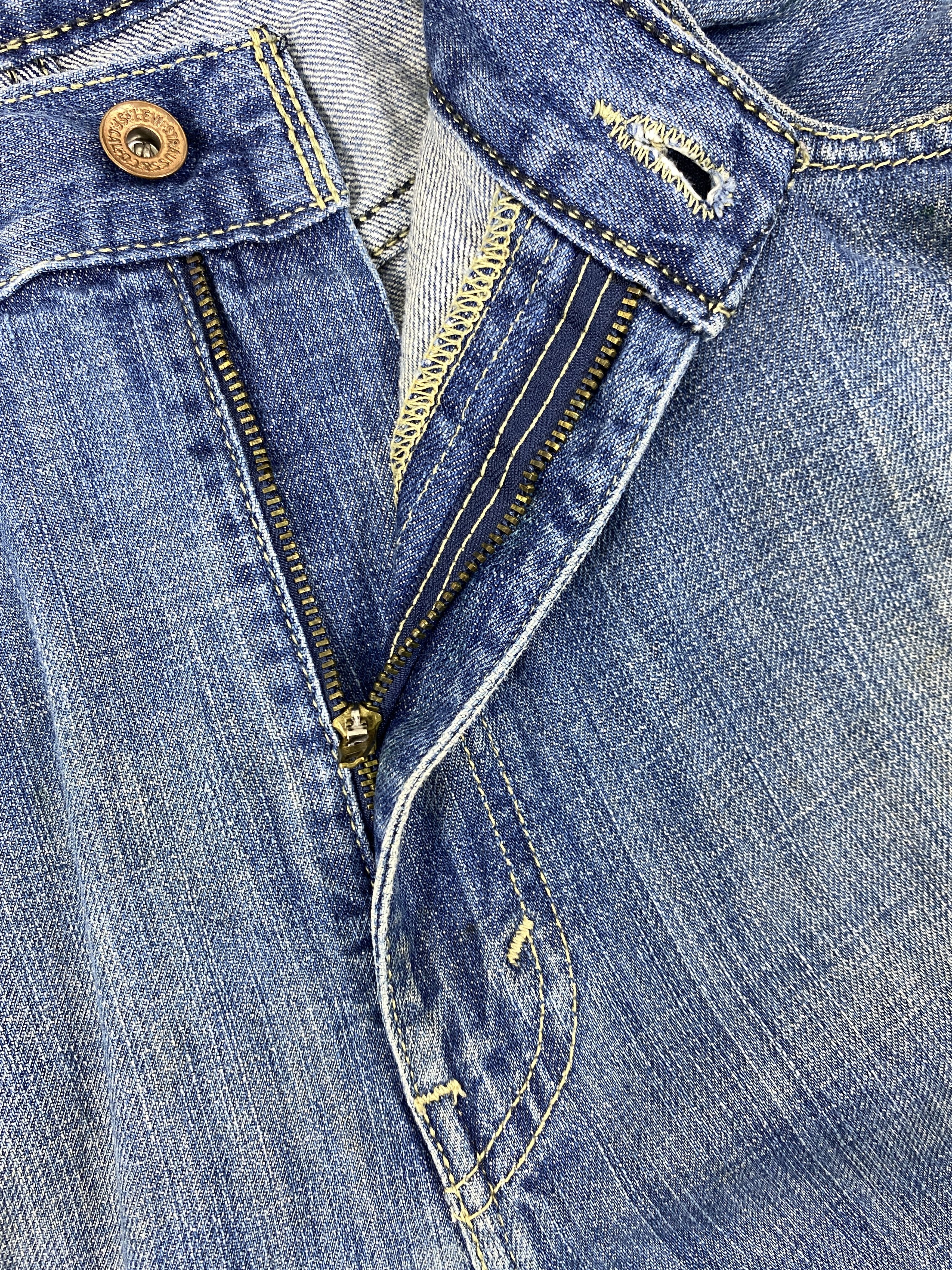 Levi's Distressed Blue Vintage Levi's 559 41x31.5 Denim -JN1444 Size US 41 - 6 Thumbnail