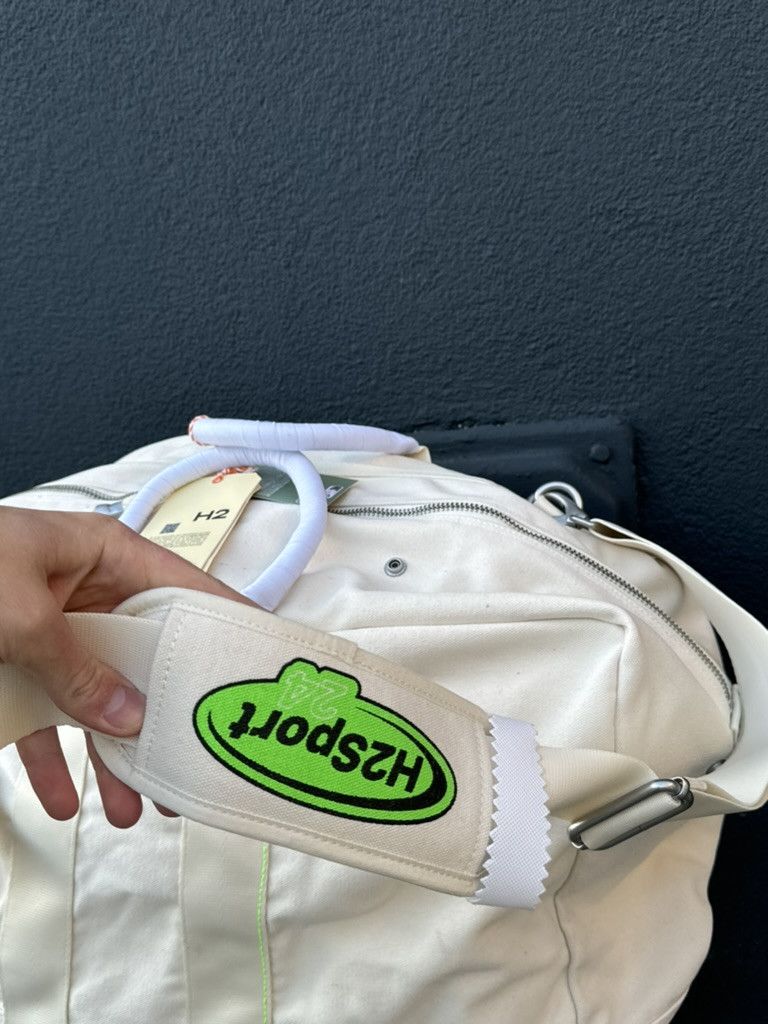 H&M × Heron Preston H&M Heron Preston H2 Collection Canvas Weekend Bag Size ONE SIZE - 4 Thumbnail