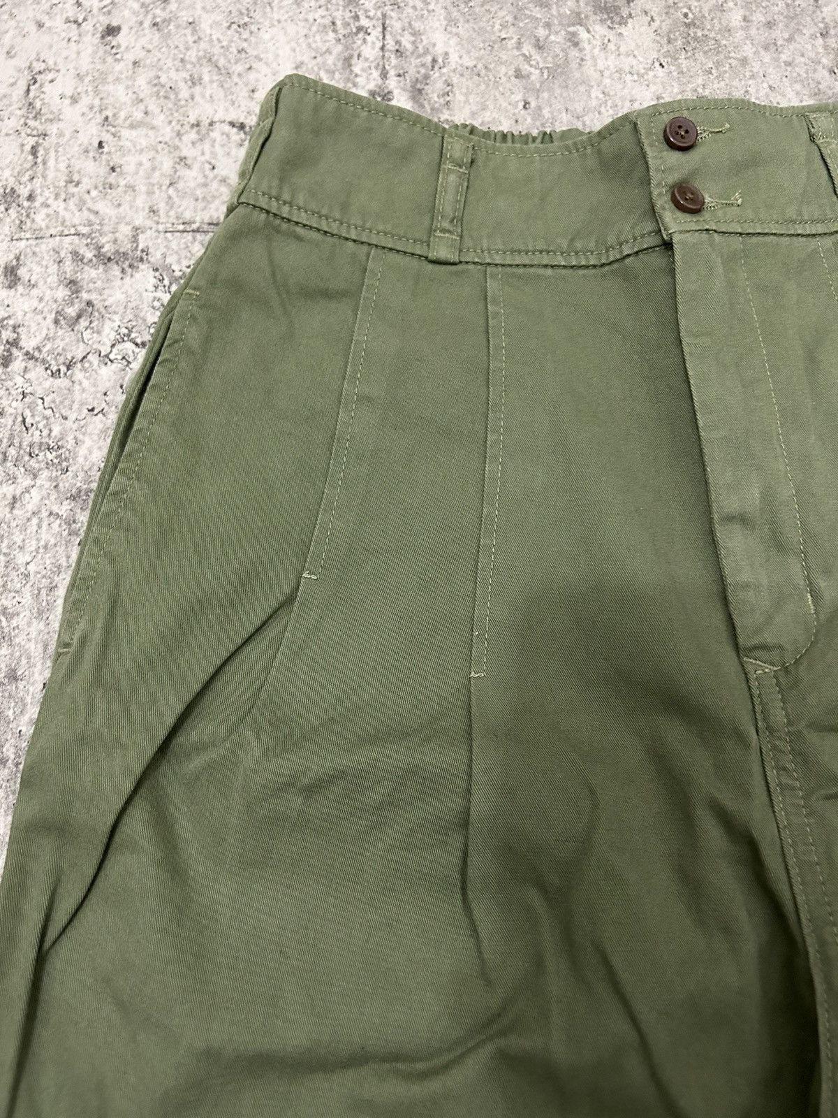 Japanese Brand × Yohji Yamamoto Japanese Conges payes Baggy Back drawstring Yohji Style Size US 32 / EU 48 - 5 Thumbnail