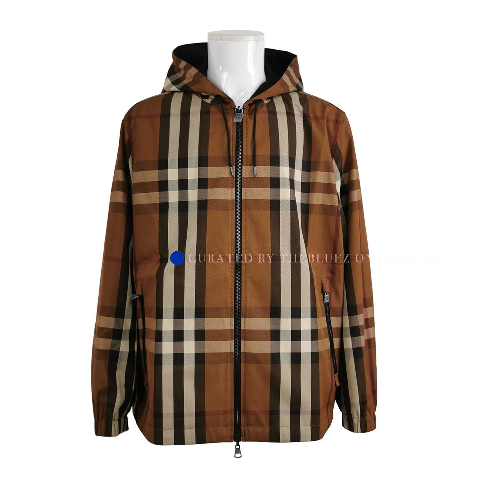 Burberry Reversible Check Hooded Jacket in Multi Size US XL / EU 56 / 4 - 1 Thumbnail