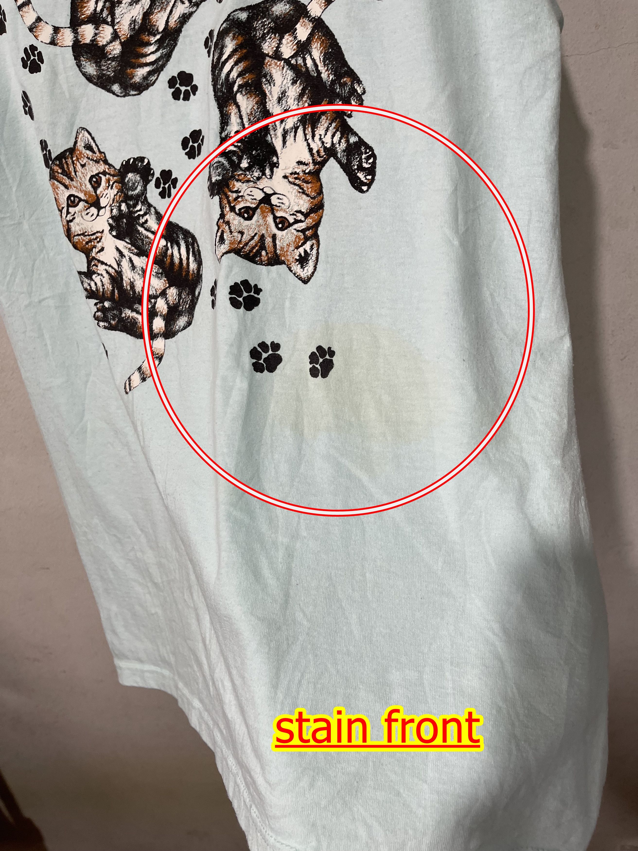Vintage Vintage 90s Cat Shirt Size US M / EU 48-50 / 2 - 6 Thumbnail