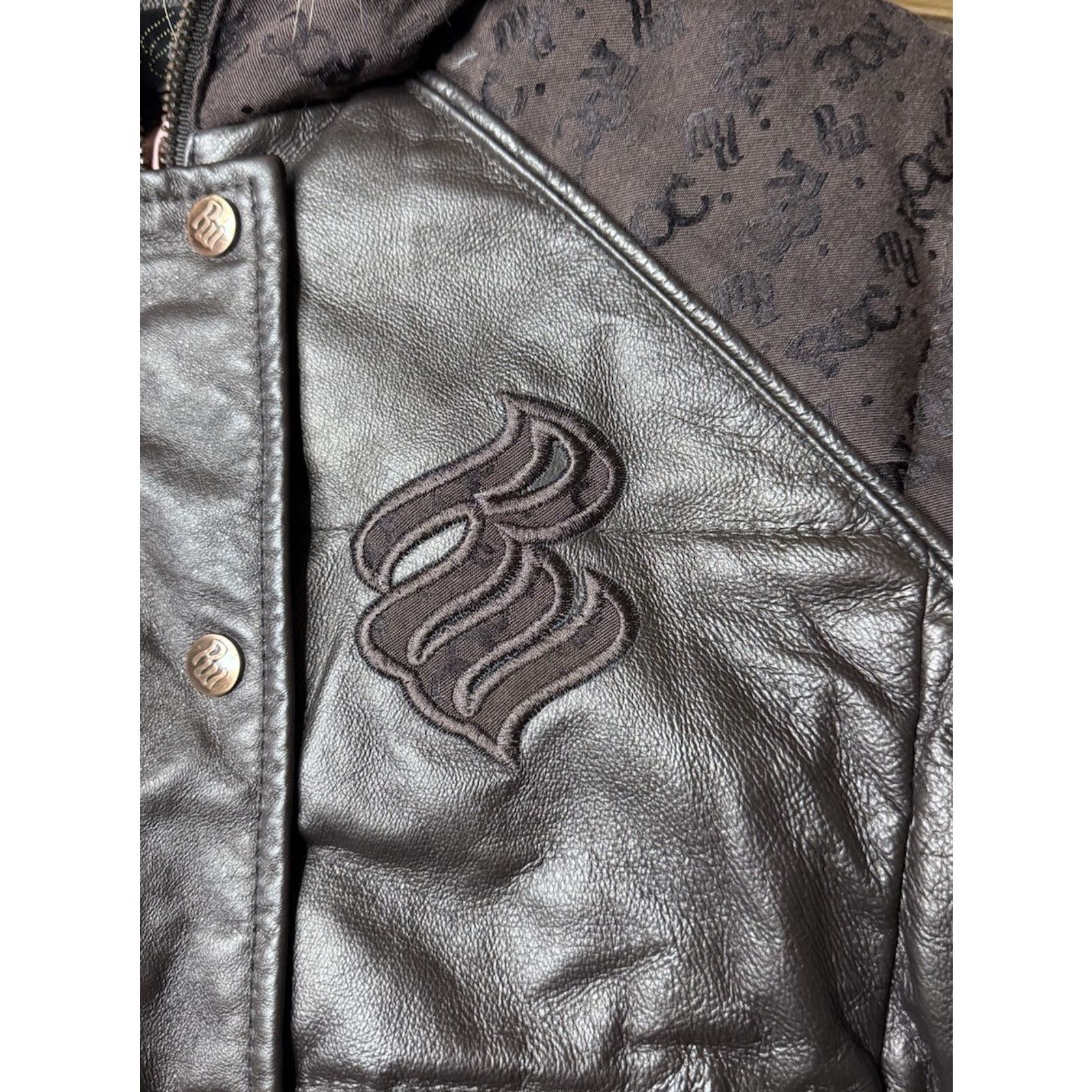 Rocawear RocaWear Jacket Women’s Small Genuine Leather Fur Feather Size S / US 4 / IT 40 - 8 Thumbnail