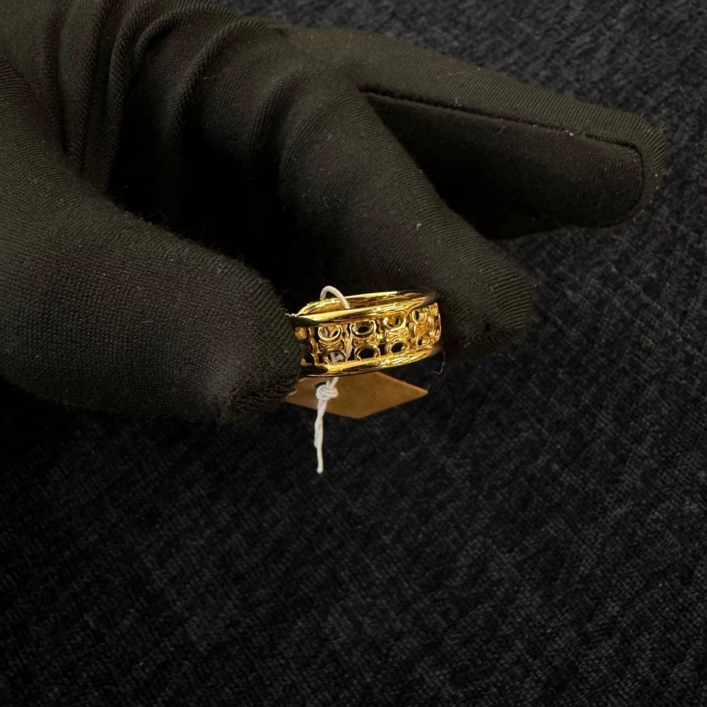 Celine CELINE apr598 Openwork Arc De Triomphe Ring Size ONE SIZE - 2 Thumbnail