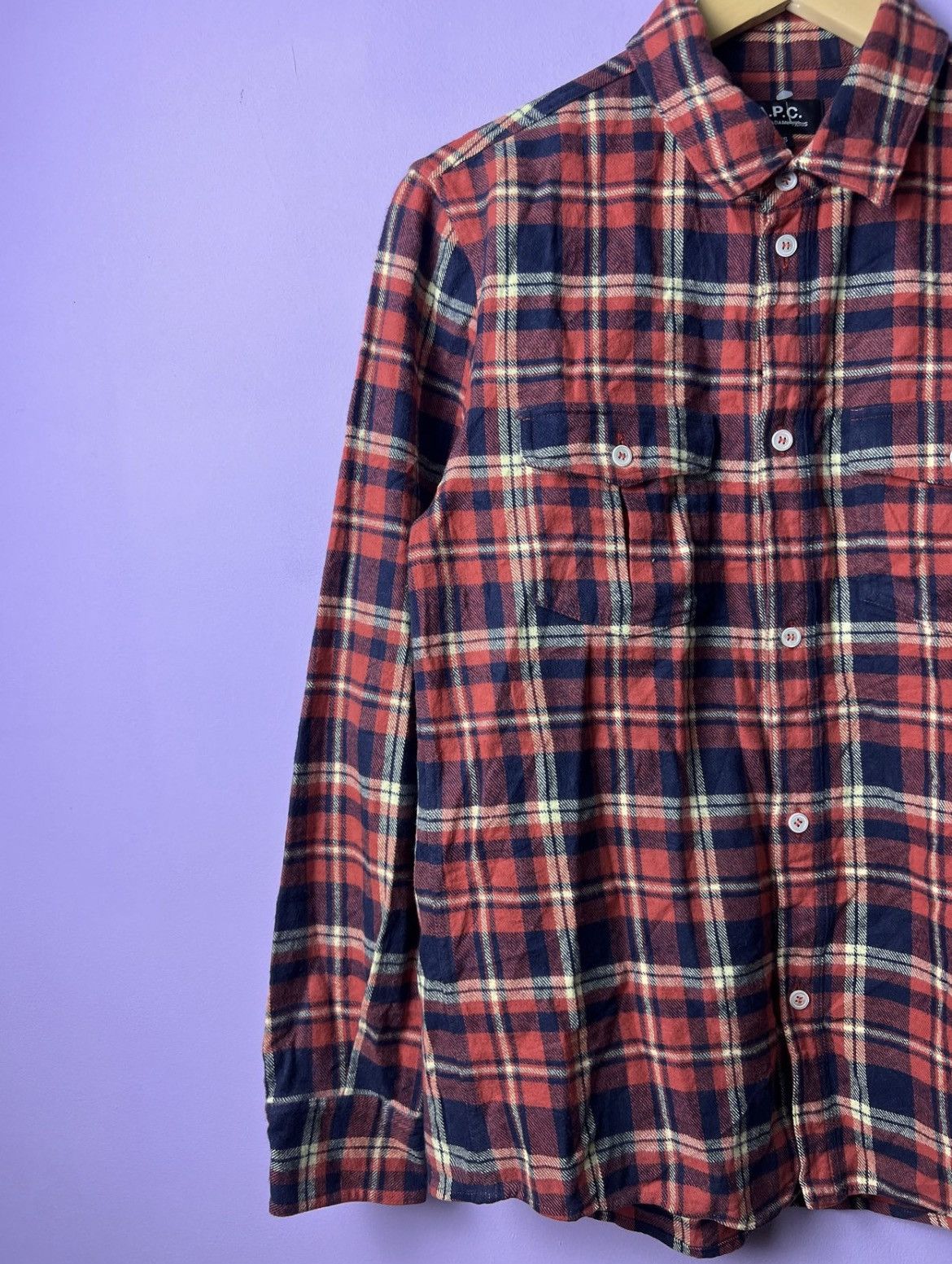 A.P.C. 🔥A.P.C Double Pockets Button Flannels Size US S / EU 44-46 / 1 - 6 Thumbnail