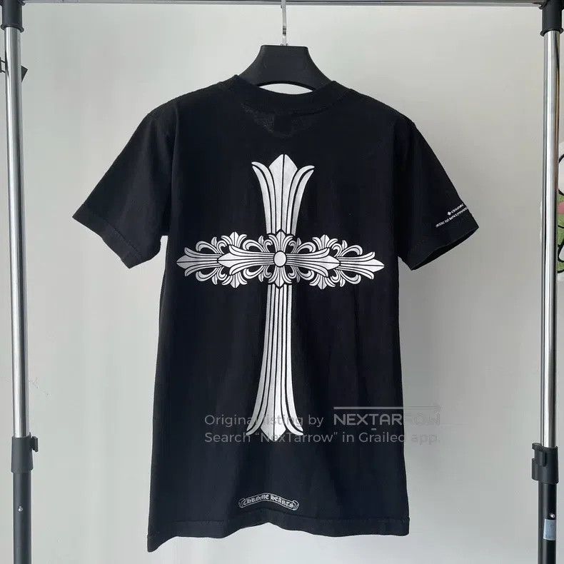 Chrome Hearts CHROME HEARTS Size S Black Sanskrit cross sword flower shor Size US S / EU 44-46 / 1 - 2 Thumbnail