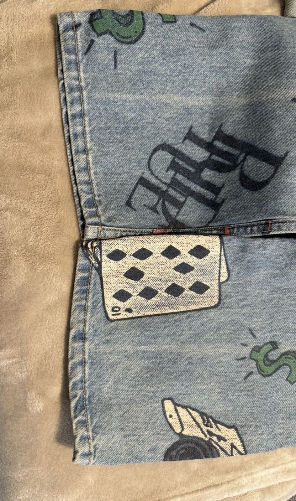 Rhude Rhude Doodle Jeans Size US 32 / EU 48 - 2 Thumbnail