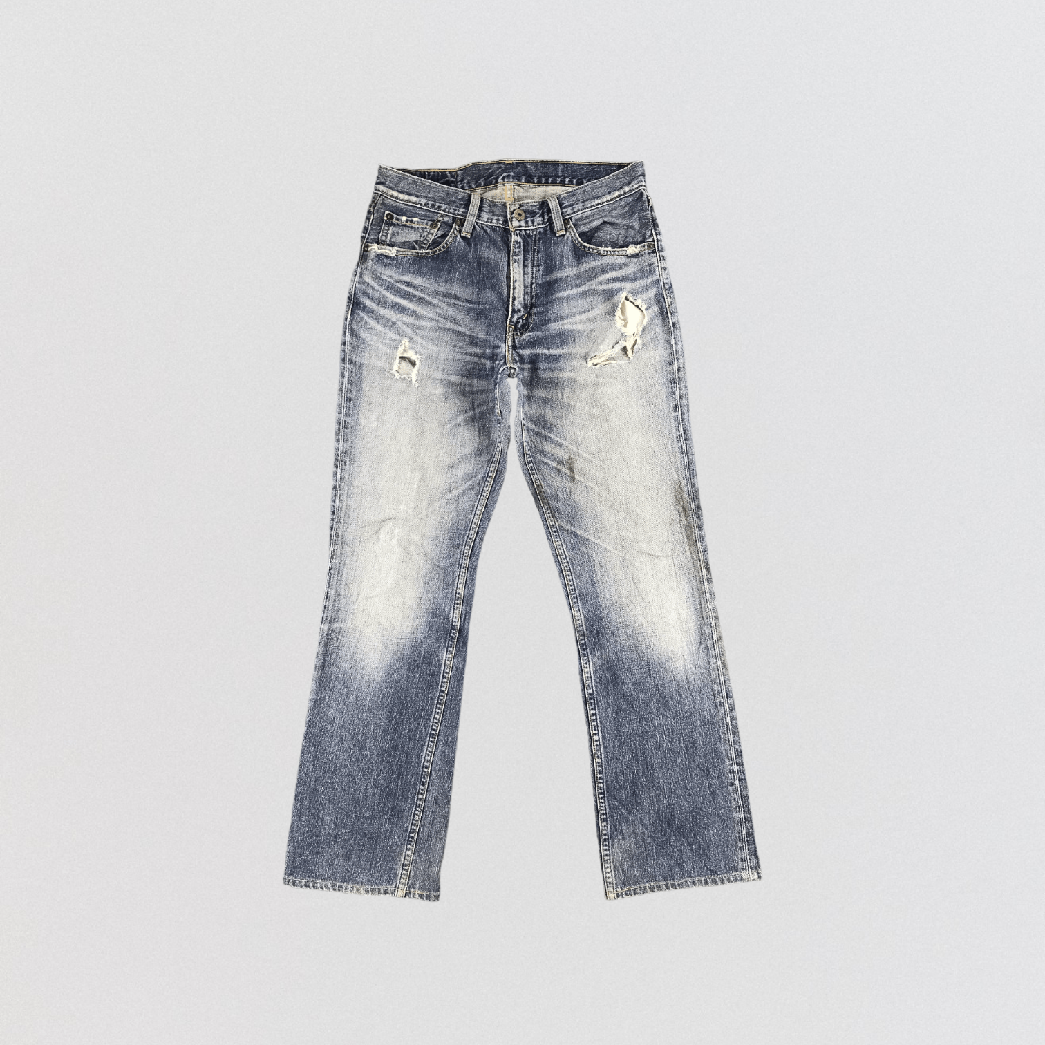 Levi's × Vintage Vintage 90s Levis 507 Flare Jeans-JM1920 Size US 31 - 1 Thumbnail