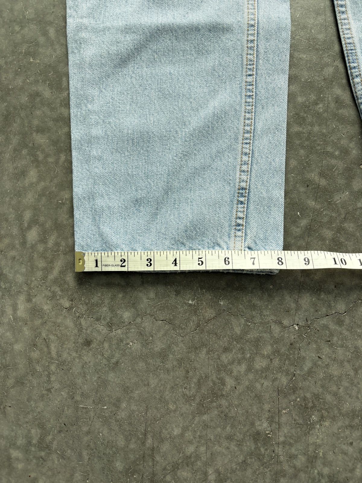 Levi's Vintage Y2K Levis 550 Denim Jeans 36x32 Light Wash Size US 36 / EU 52 - 9 Thumbnail