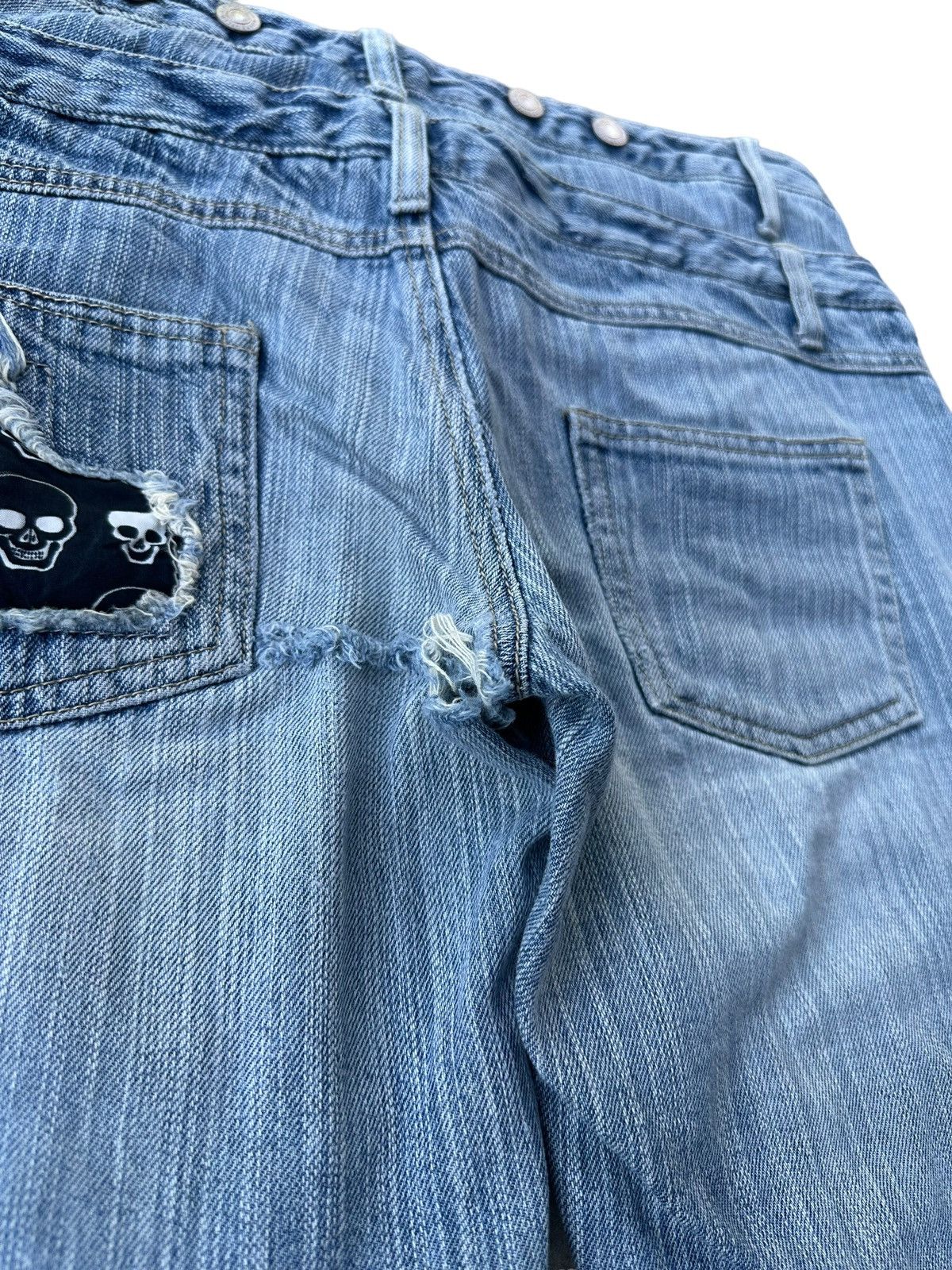 Japanese Brand double waist jeans Size US 32 / EU 48 - 9 Thumbnail