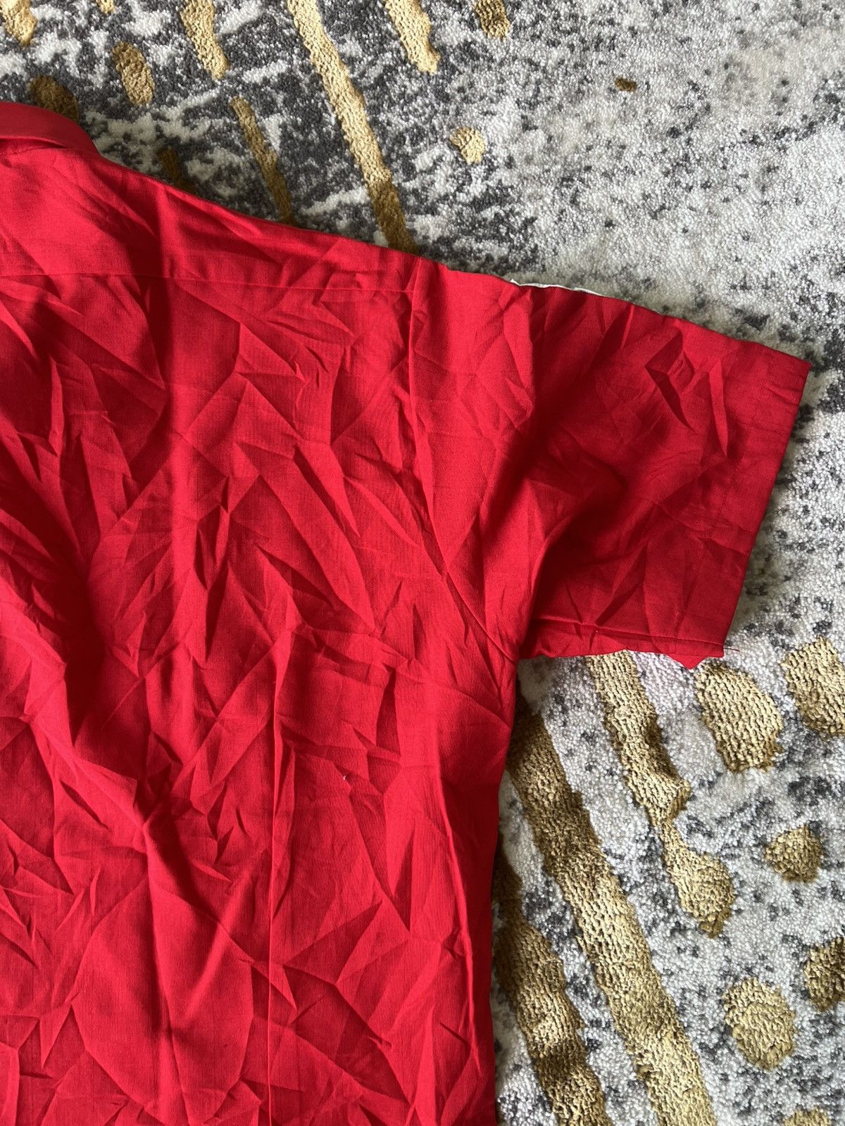 Japanese Brand × Vintage Vintage Esso Exxon Crew Staff workers shirts Size US L / EU 52-54 / 3 - 13 Thumbnail