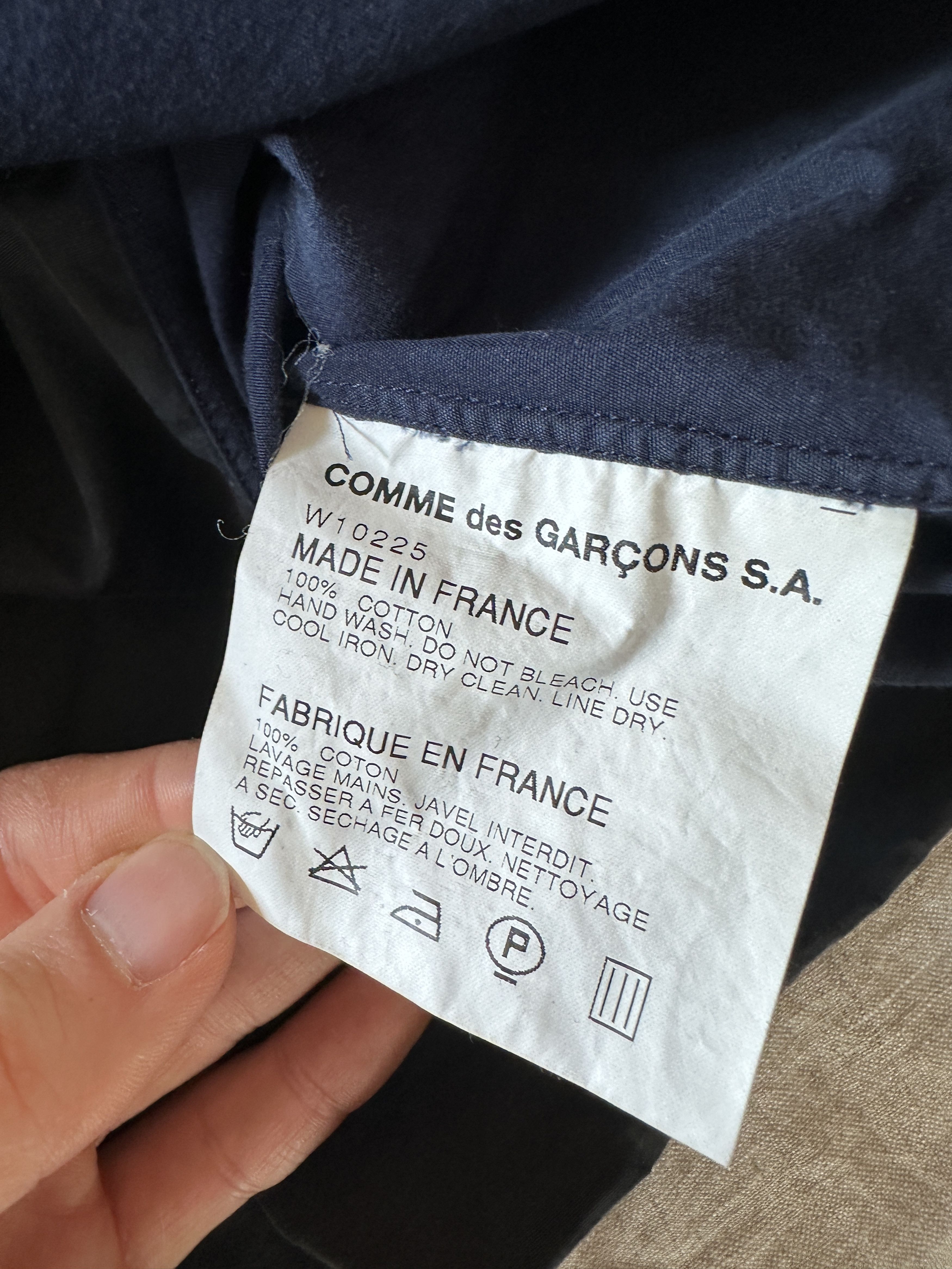 Comme des Garcons Comme des Garcons SHIRT Paneled Button Up Shirt Size US M / EU 48-50 / 2 - 5 Thumbnail