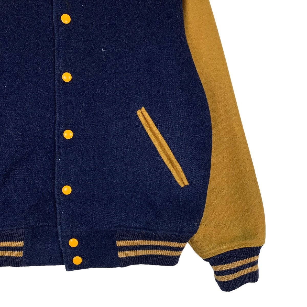 Japanese Brand VAN JAC Wool Varsity Jacket #0467-C21 Size US M / EU 48-50 / 2 - 4 Thumbnail