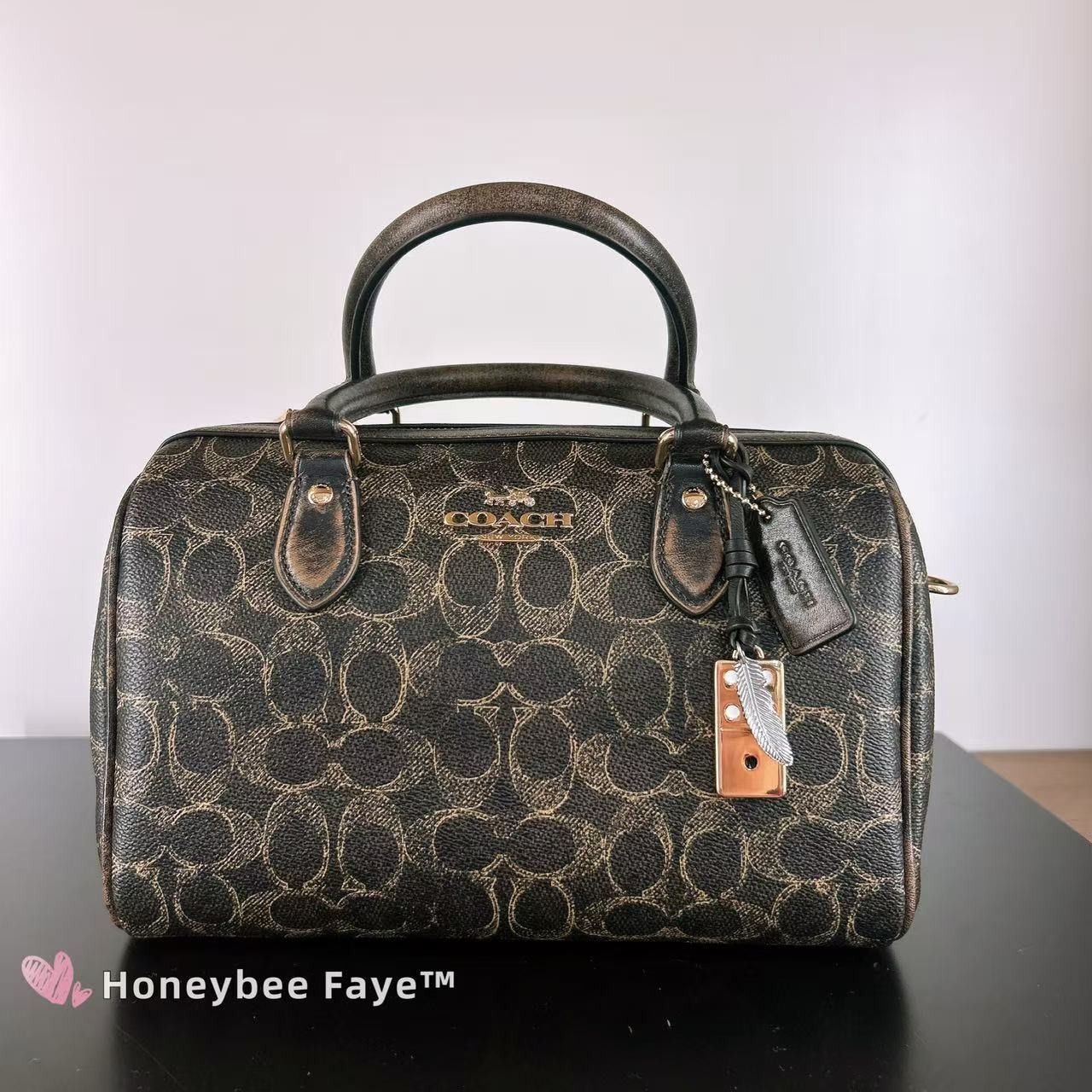 Coach Rowan Satchel Bag In Loved Signature Canvas CDY16 Size ONE SIZE - 1 Thumbnail