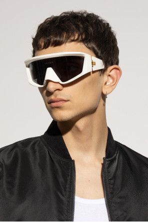 Balmain o1s1wg111025 Size: OS/Espion Sunglasses in White Size ONE SIZE - 2 Thumbnail