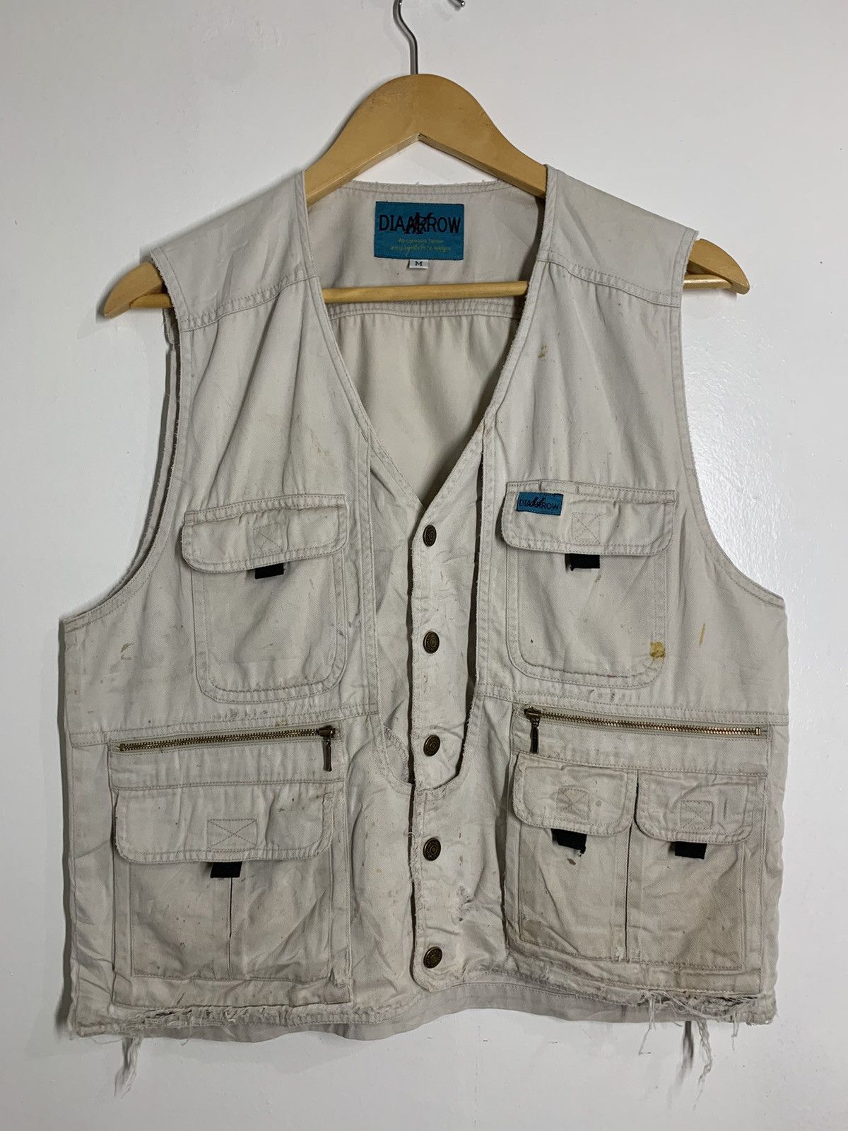 Japanese Brand × Vintage Vintage Dia Arrow Vest Size US M / EU 48-50 / 2 - 2 Thumbnail