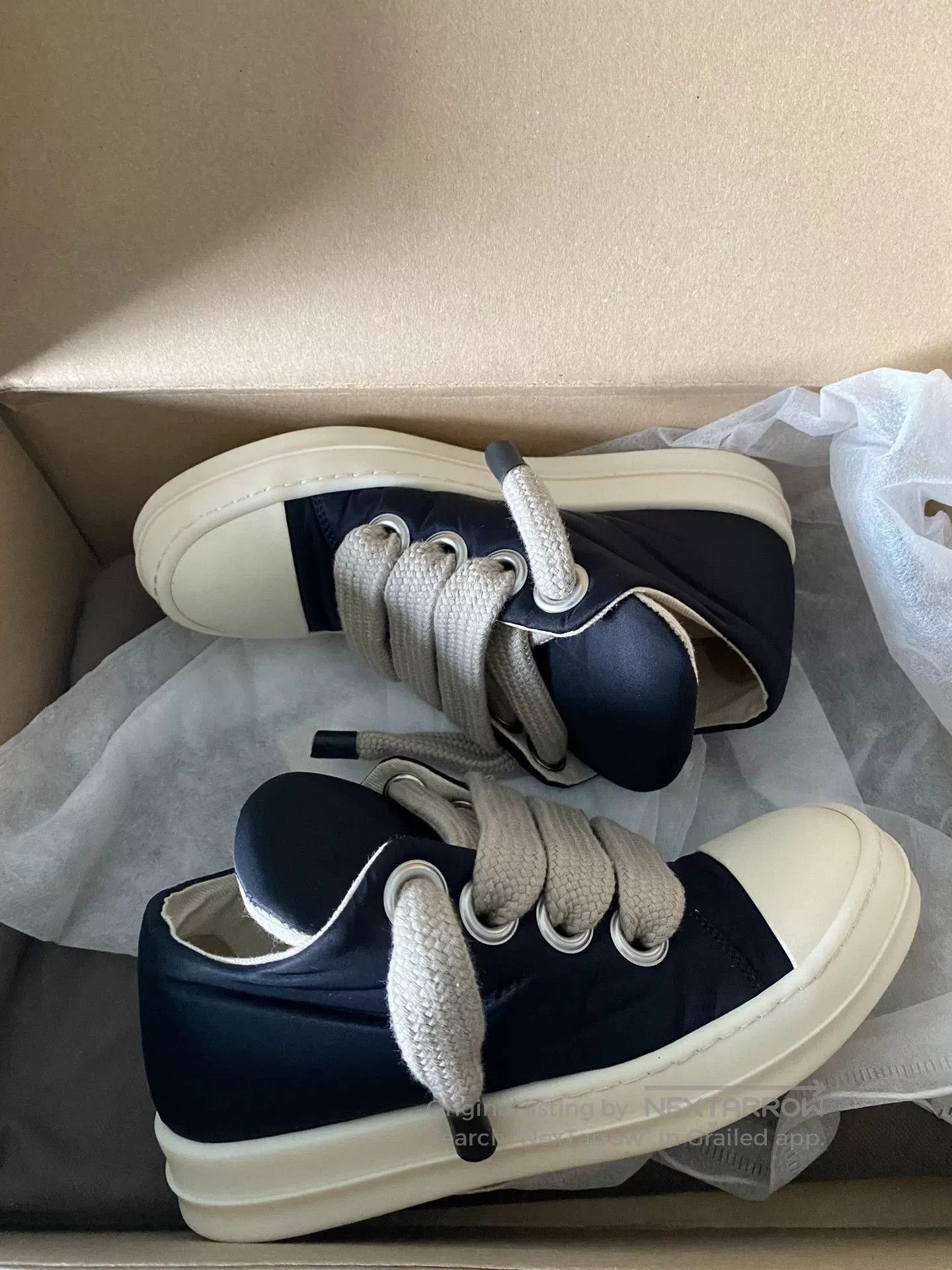 Rick Owens Drkshdw rick owens canvas low. Size US 5 / IT 35 - 6 Thumbnail