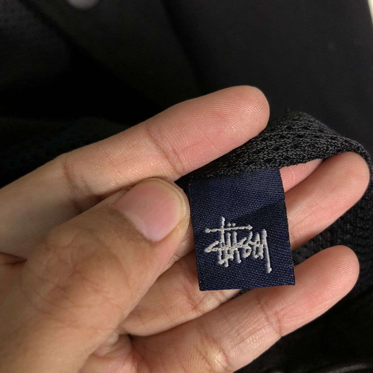 Stussy 🔥VINTAGE STUSSY WOOL JACKET BIKER RICH BLACK Size US L / EU 52-54 / 3 - 19 Thumbnail