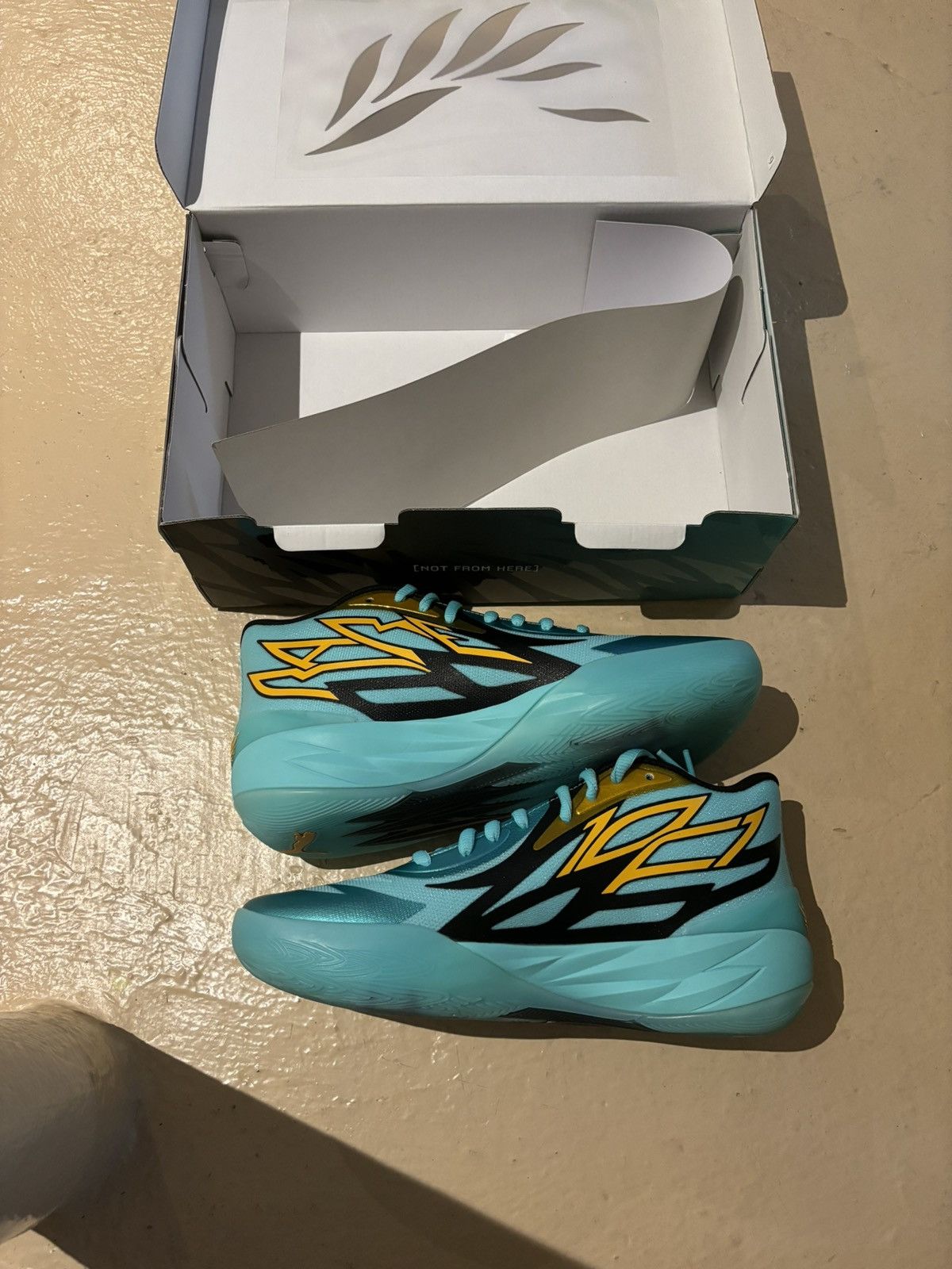 Puma Puma LaMelo Ball MB.02 ‘elektro aqua’ Size US 10 / EU 43 - 8 Thumbnail