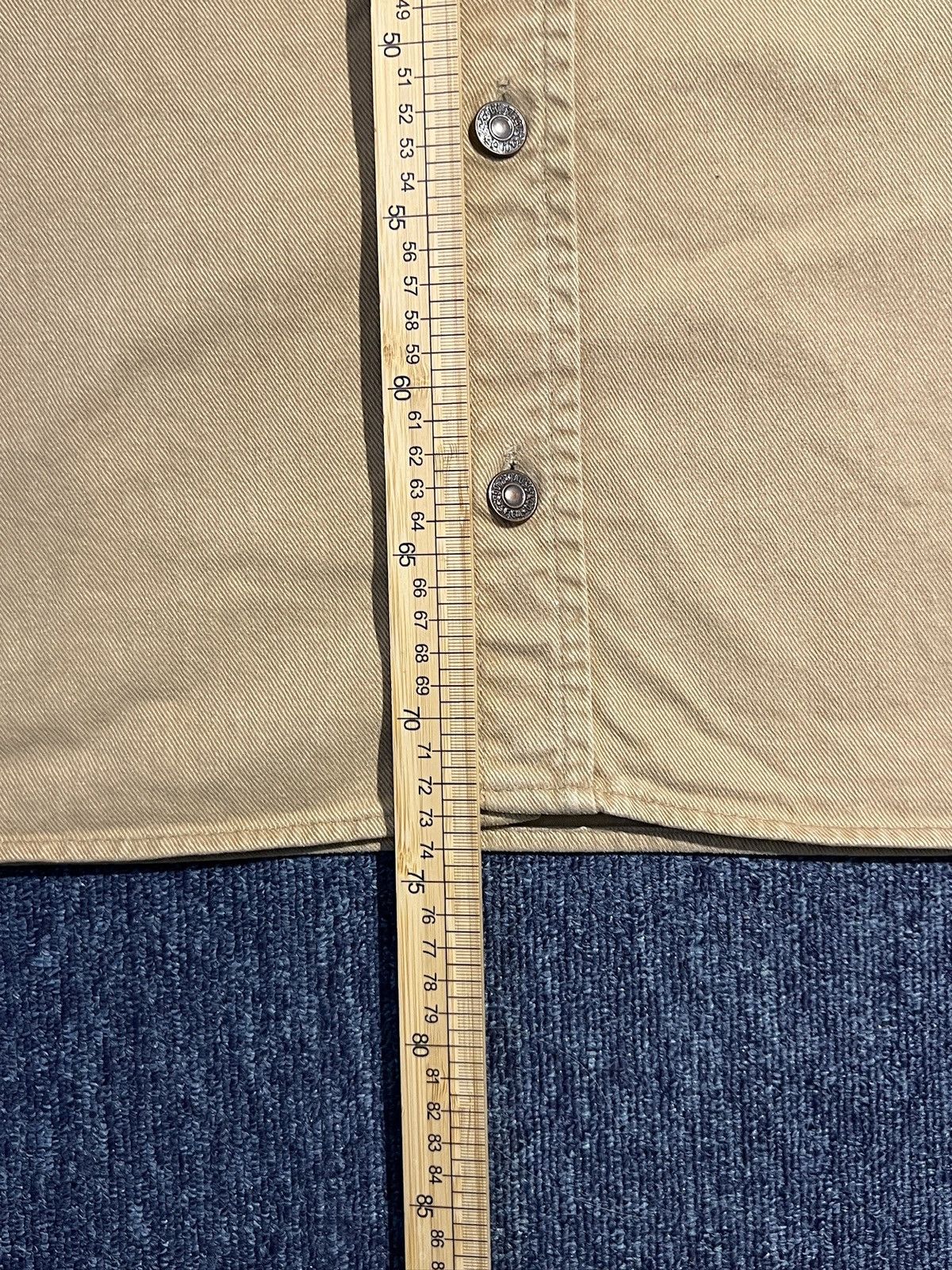 Levi's Vintage 80s Levis Western Twill Shirt Jacket Size US M / EU 48-50 / 2 - 10 Thumbnail