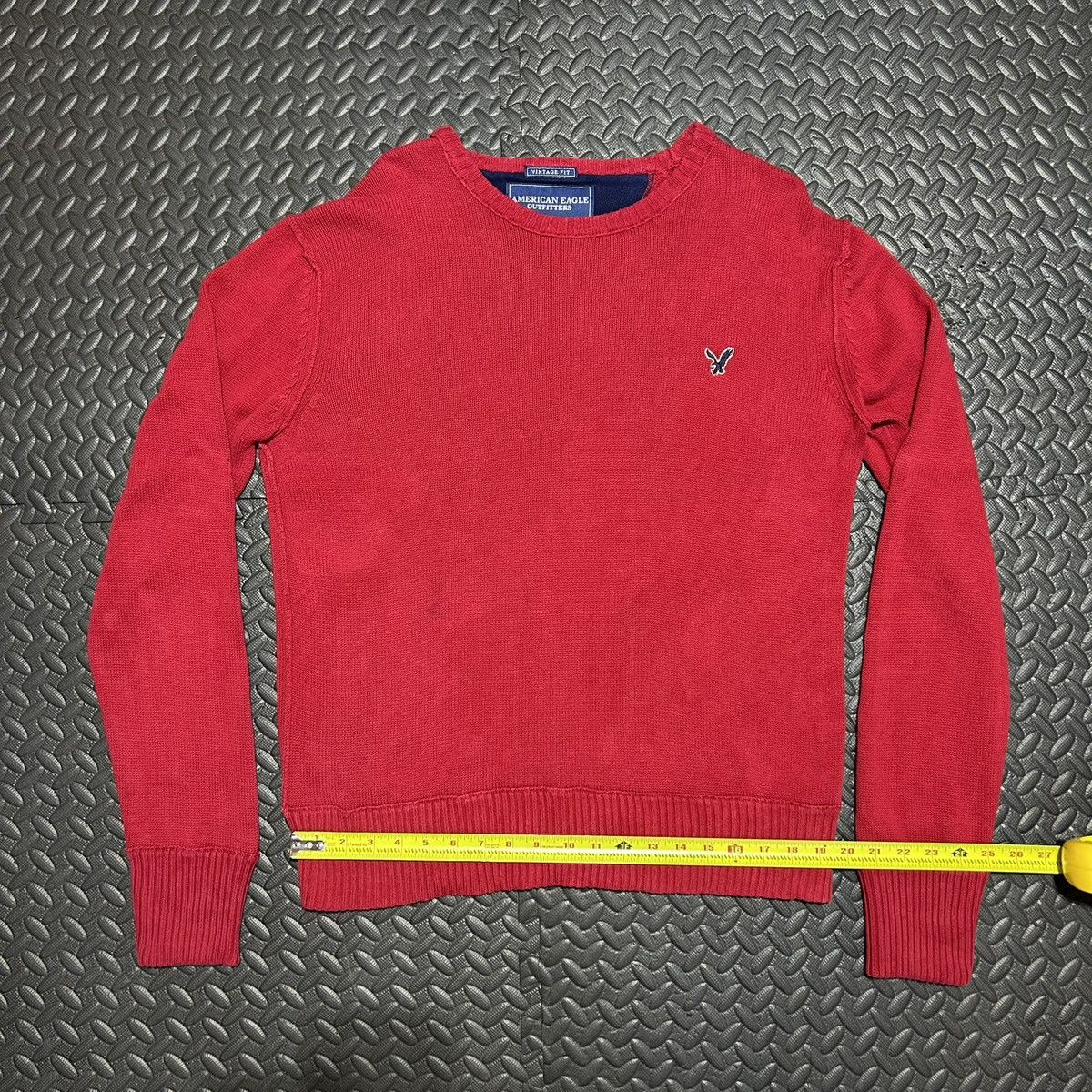 American Eagle Outfitters American Eagle Crewneck Sweater Red Vintage Fit Mens Large Size US L / EU 52-54 / 3 - 5 Thumbnail