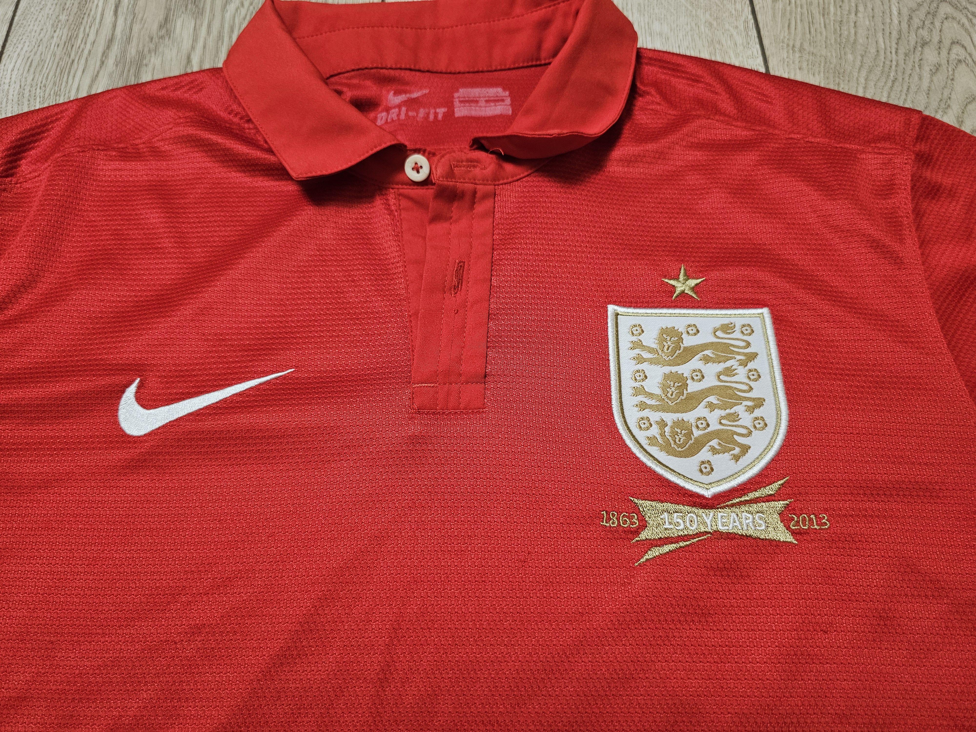 Nike ENGLAND 2014 2016 HOME FOOTBALL SHIRT SOCCER JERSEY Size US M / EU 48-50 / 2 - 3 Thumbnail
